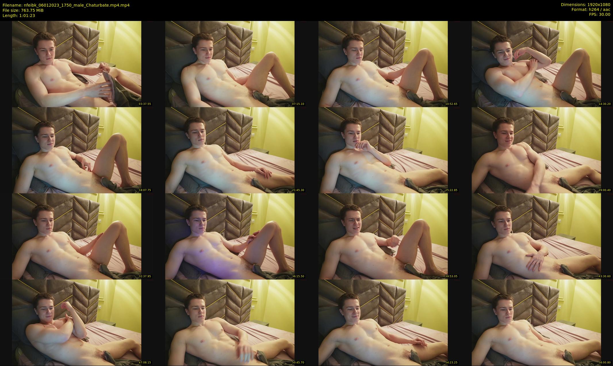 nfeibk — 62 minute Chaturbate male cam show recording, 1080p, Jan 6, 2023