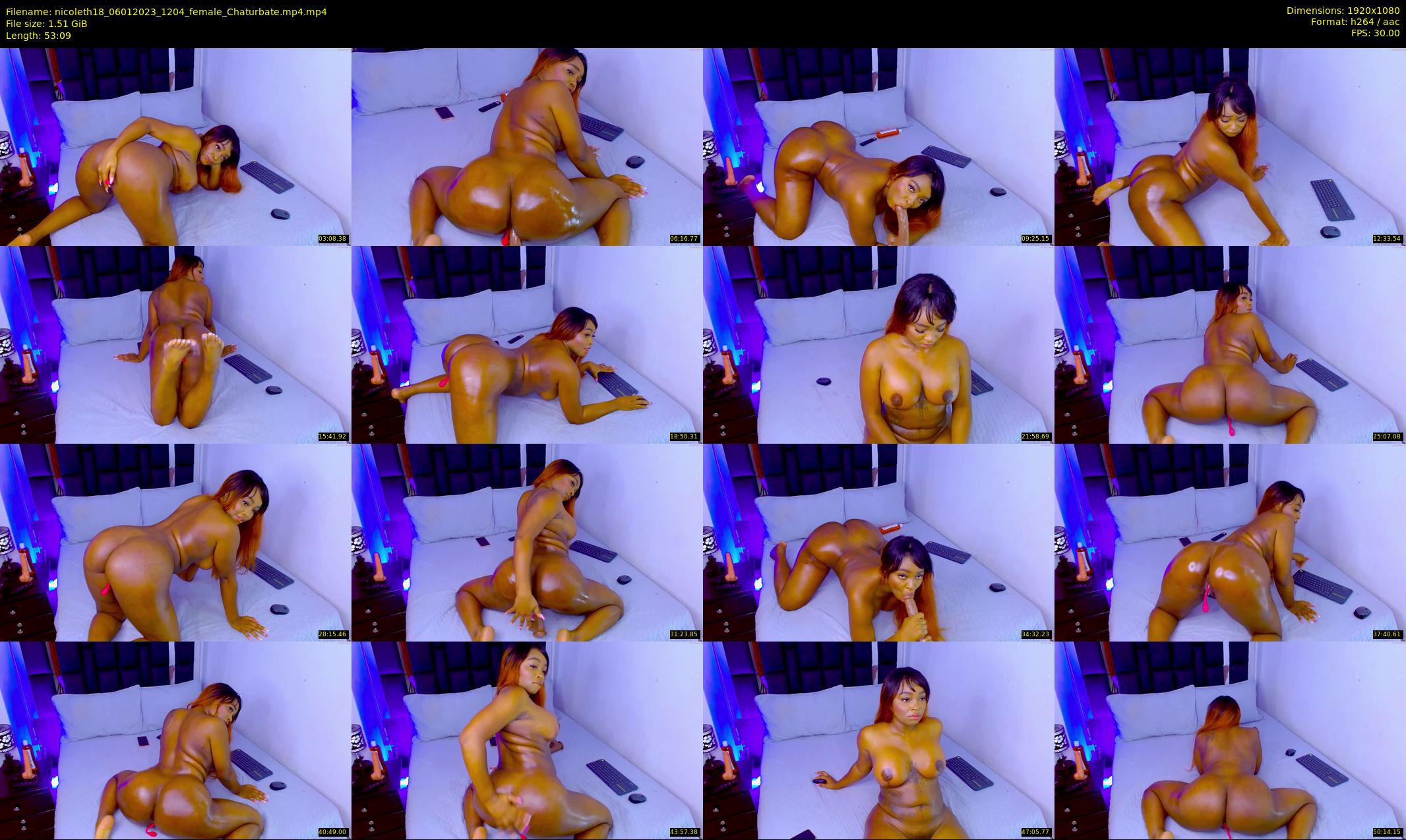 nicoleth18 — 54 minute Chaturbate female cam show recording, 1080p, Jan 6, 2023