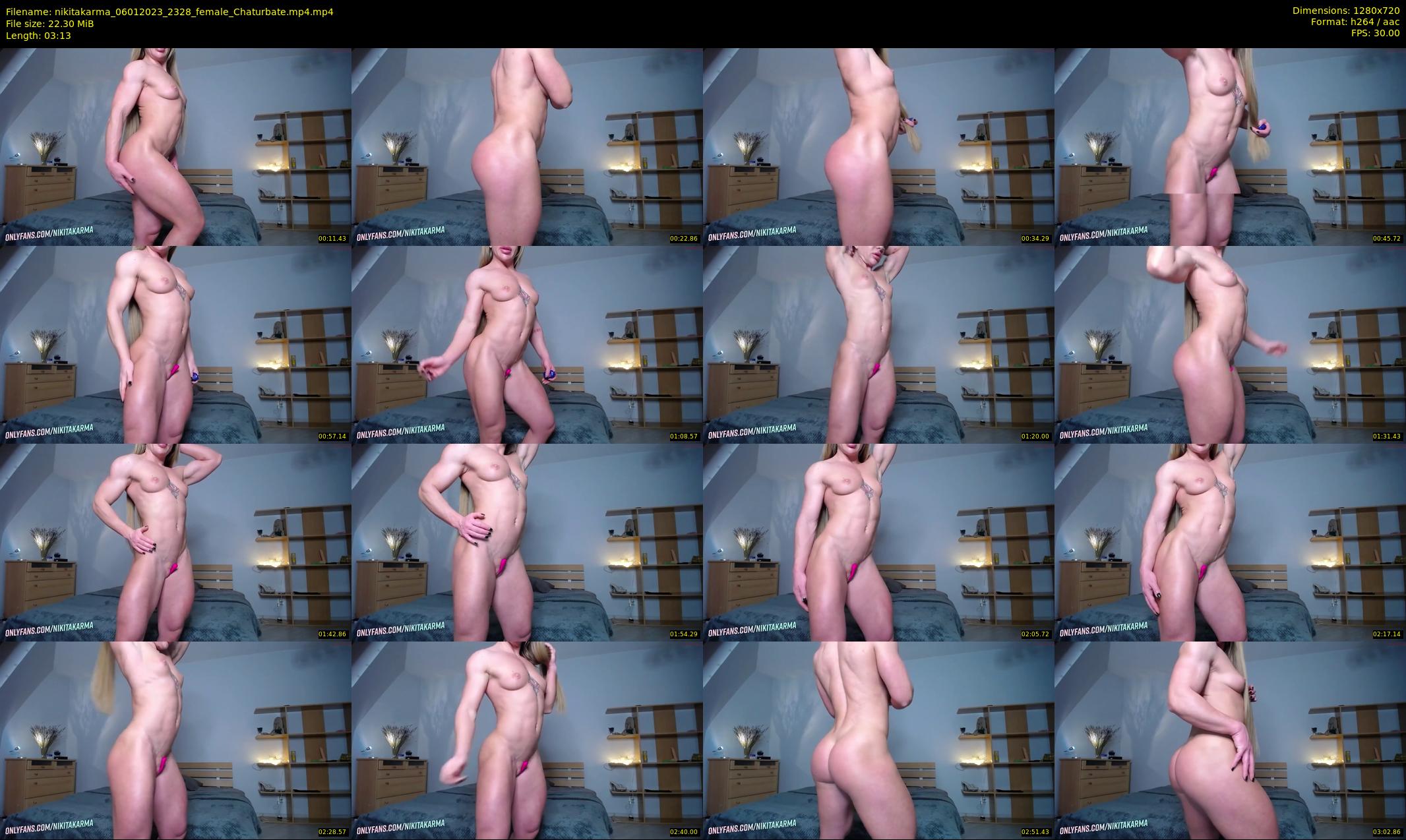 nikitakarma — 4 minute Chaturbate female cam show recording, 720p, Jan 6, 2023