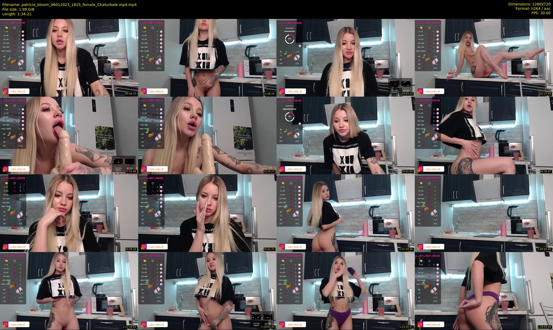 patricia_bloom — 95 minute Chaturbate female cam show recording, 720p, Jan 6, 2023