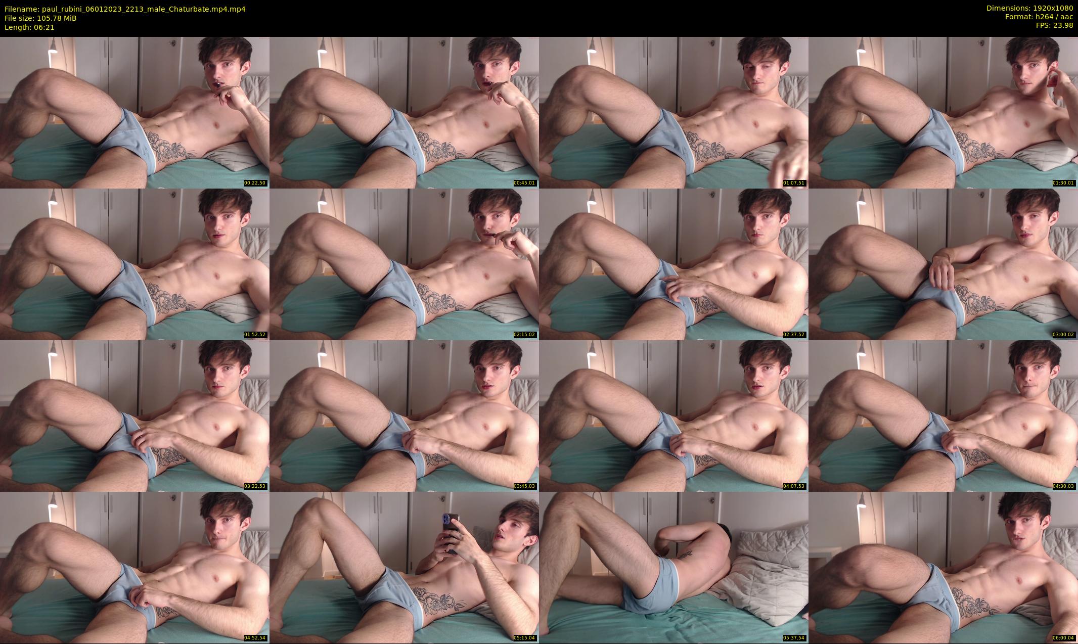 paul_rubini — 7 minute Chaturbate male cam show recording, 1080p, Jan 6, 2023