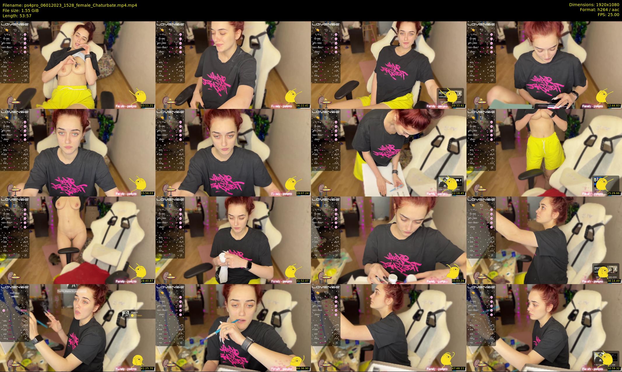 ps4pro — 54 minute Chaturbate female cam show recording, 1080p, Jan 6, 2023