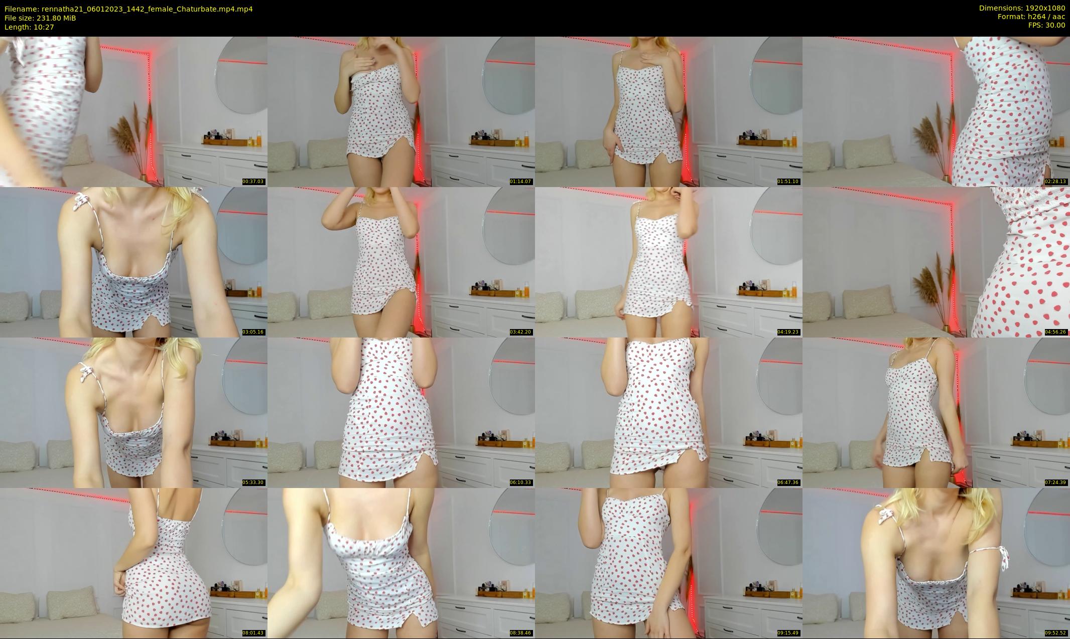 rennatha21 — 11 minute Chaturbate female cam show recording, 1080p, Jan 6, 2023