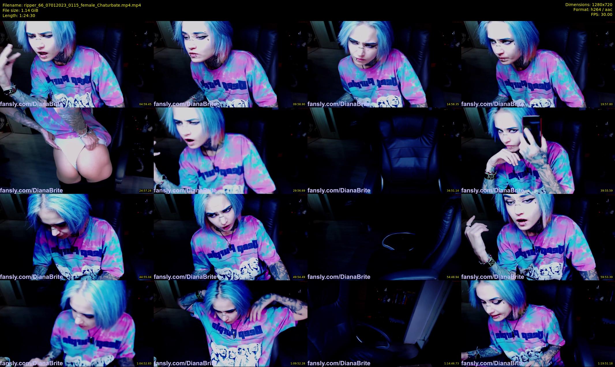 ripper_66 — 85 minute Chaturbate female cam show recording, 720p, Jan 7, 2023