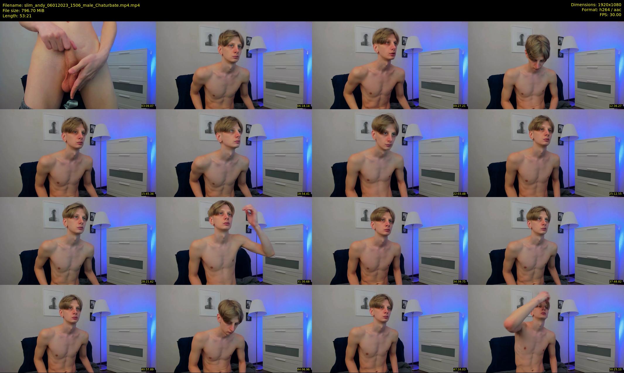 slim_andy — 54 minute Chaturbate male cam show recording, 1080p, Jan 6, 2023
