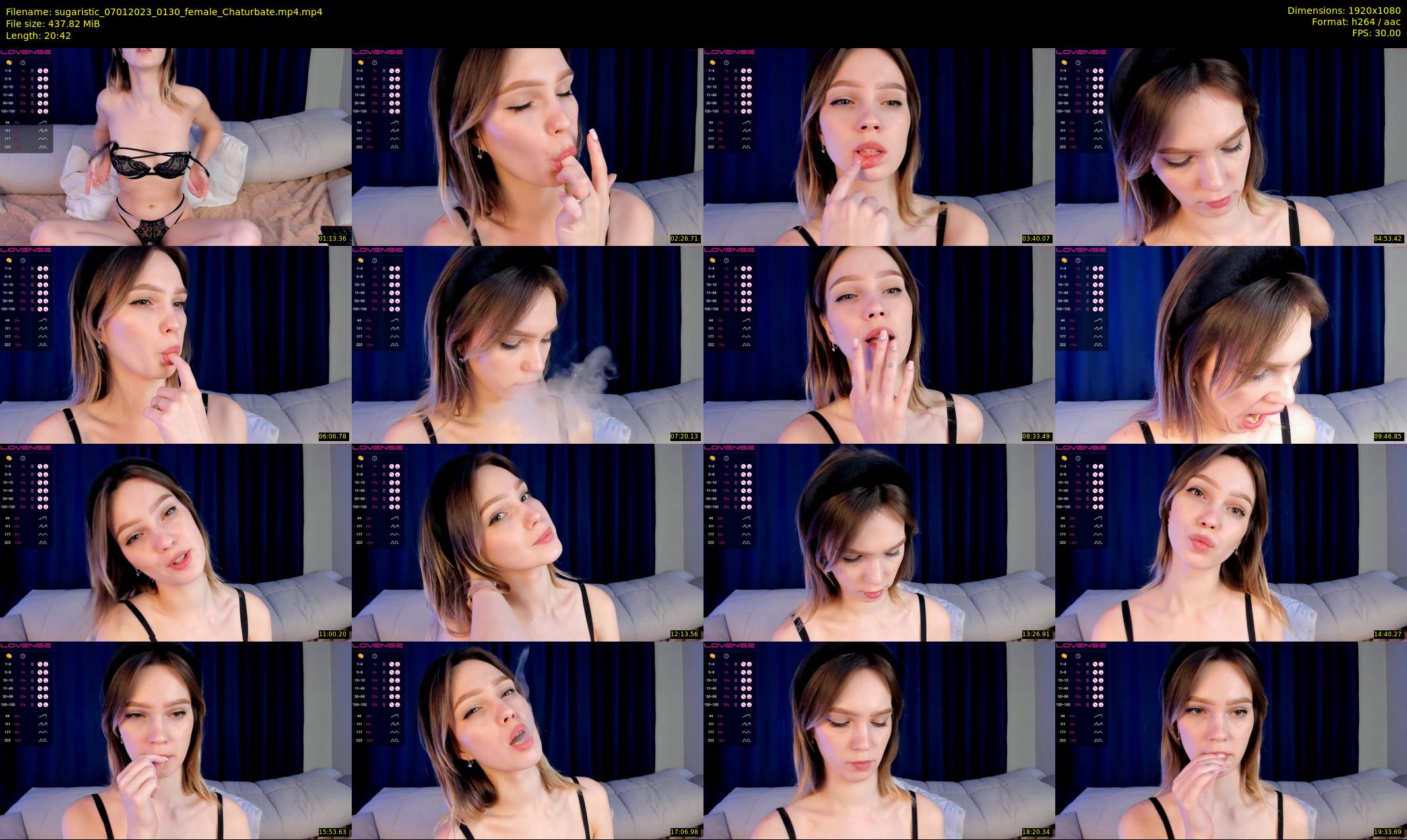 sugaristic — 21 minute Chaturbate female cam show recording, 1080p, Jan 7, 2023