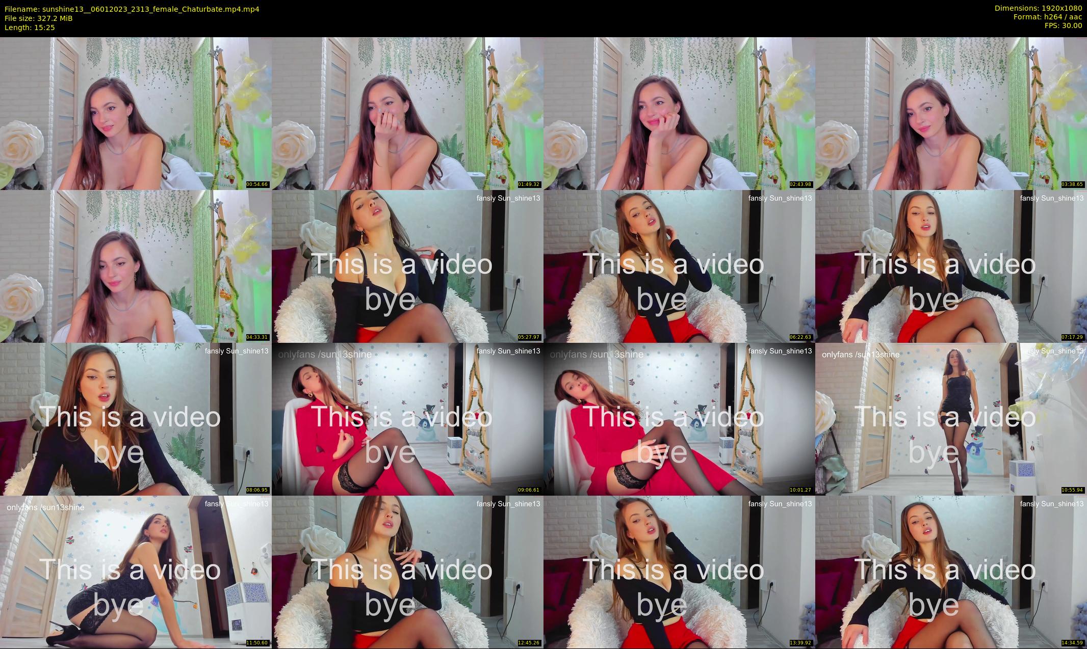 sunshine13_ — 16 minute Chaturbate female cam show recording, 1080p, Jan 6, 2023