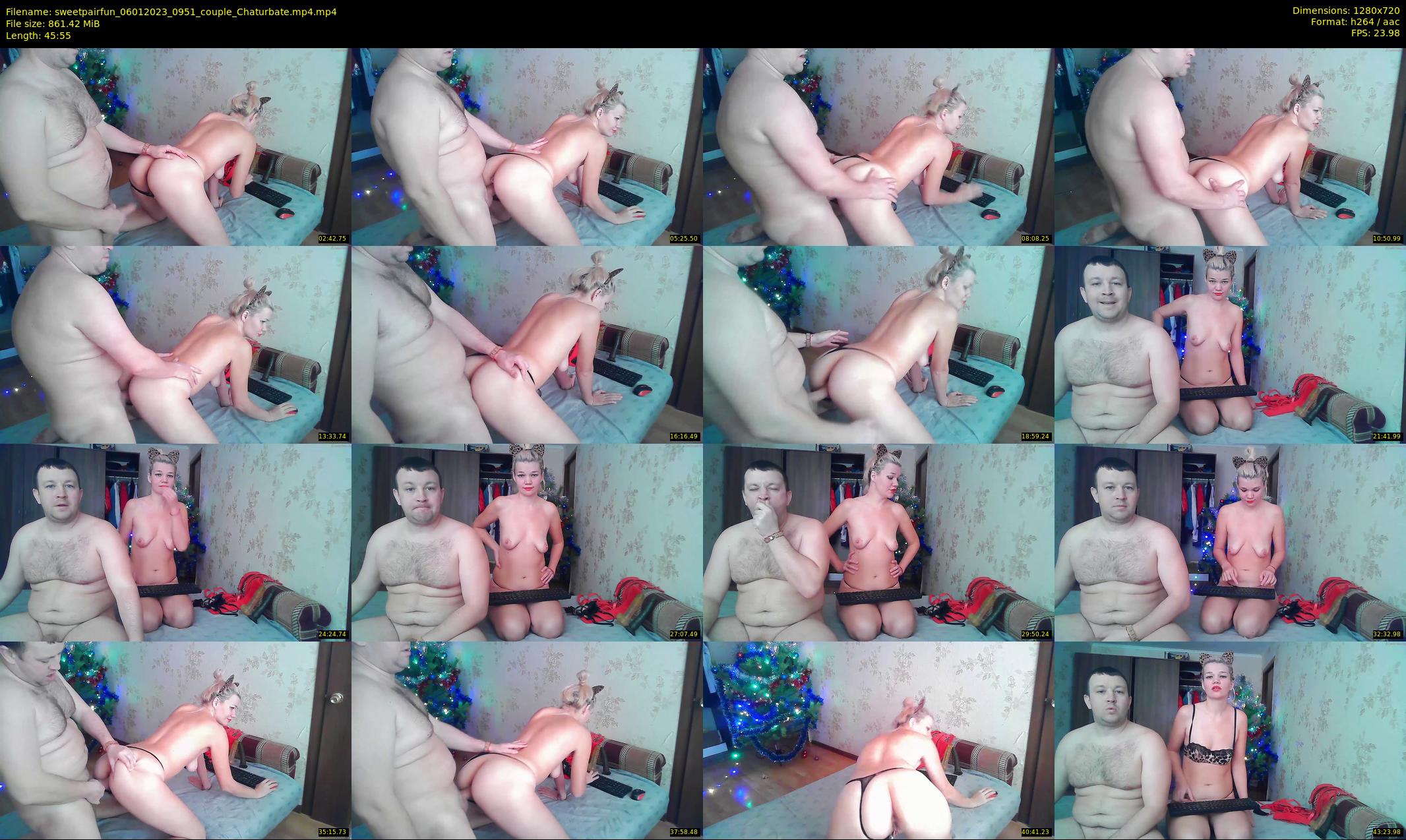 sweetpairfun — 46 minute Chaturbate couple cam show recording, 720p, Jan 6, 2023