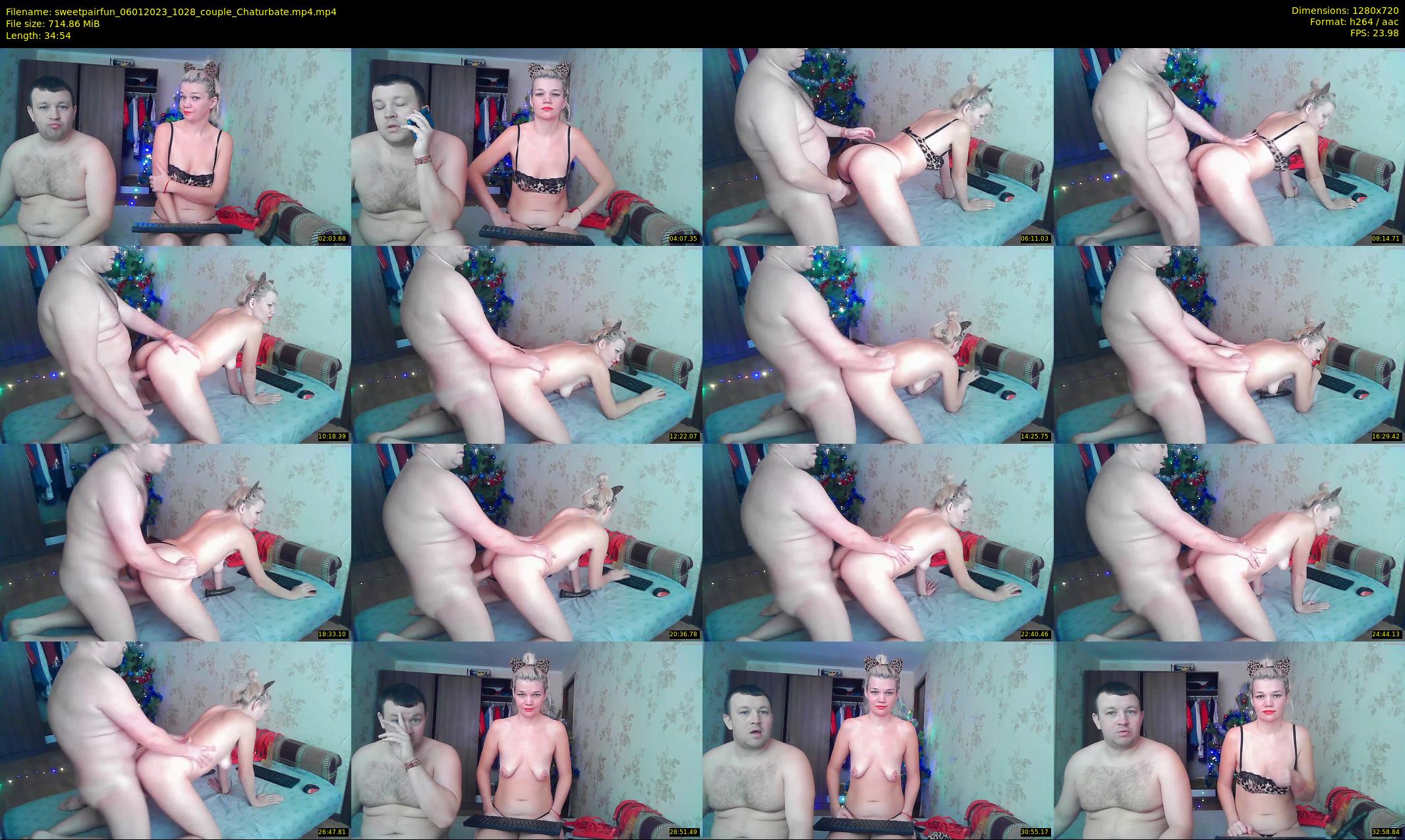 sweetpairfun — 35 minute Chaturbate couple cam show recording, 720p, Jan 6, 2023