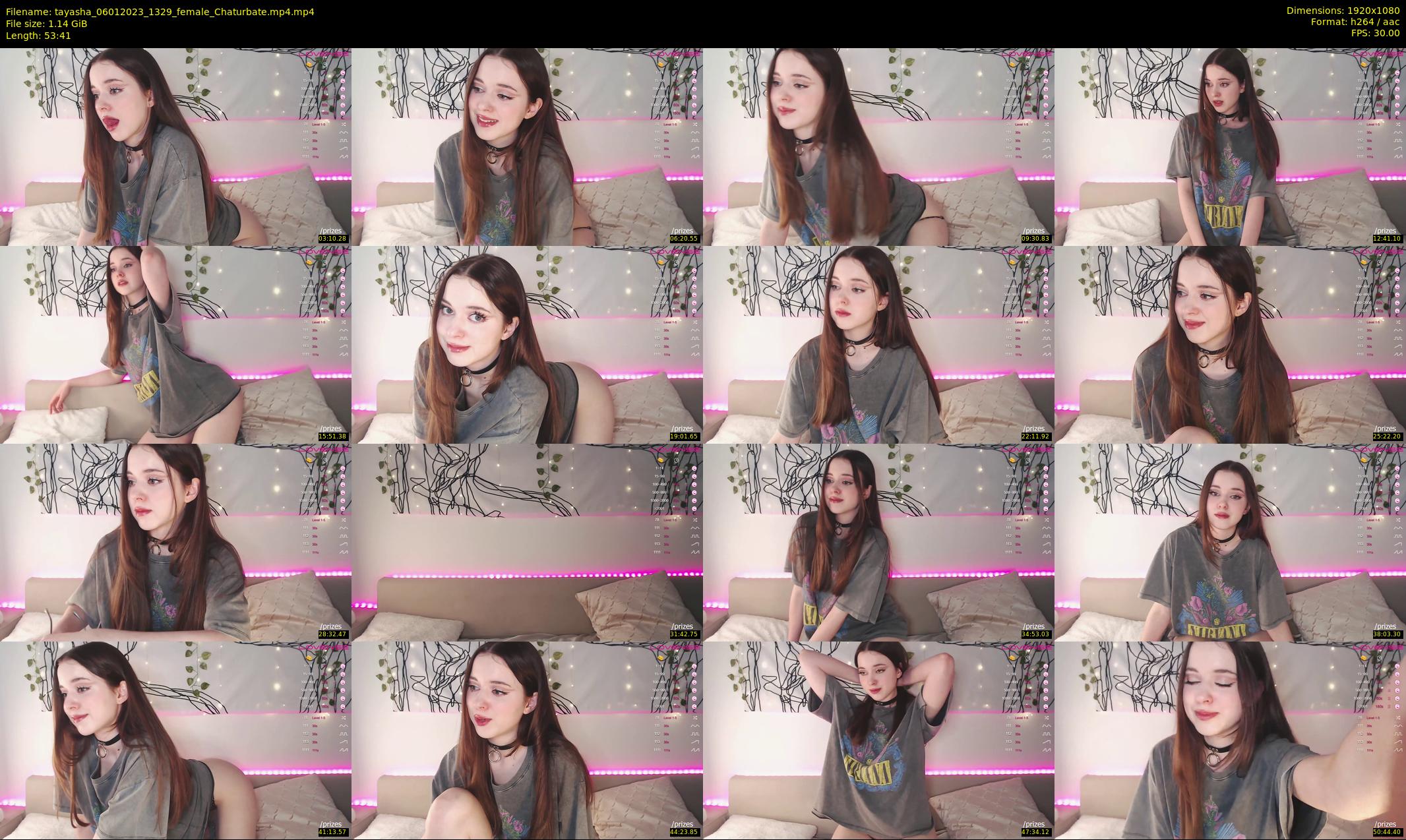 tayasha — 54 minute Chaturbate female cam show recording, 1080p, Jan 6, 2023