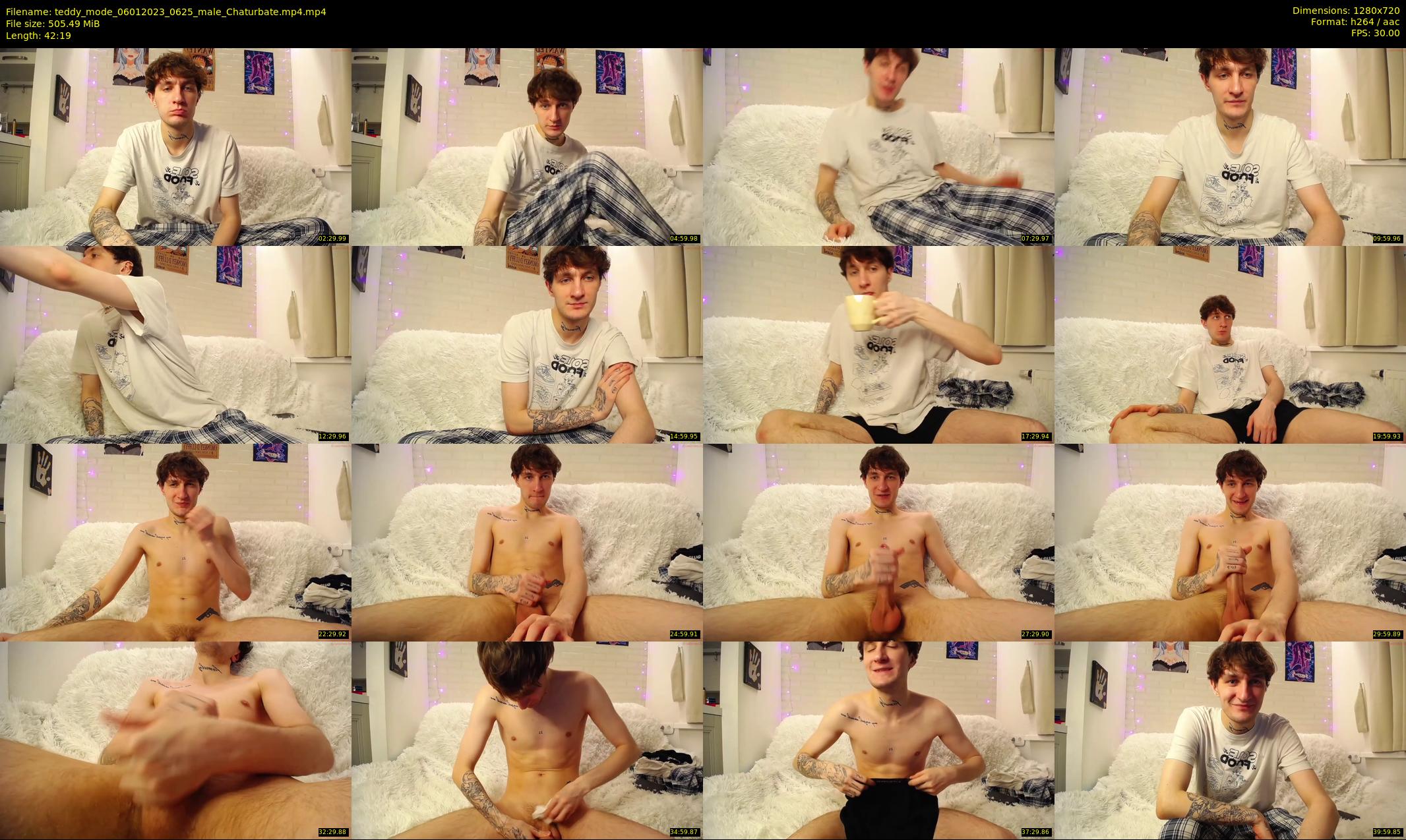teddy_mode — 43 minute Chaturbate couple cam show recording, 720p, Jan 6, 2023