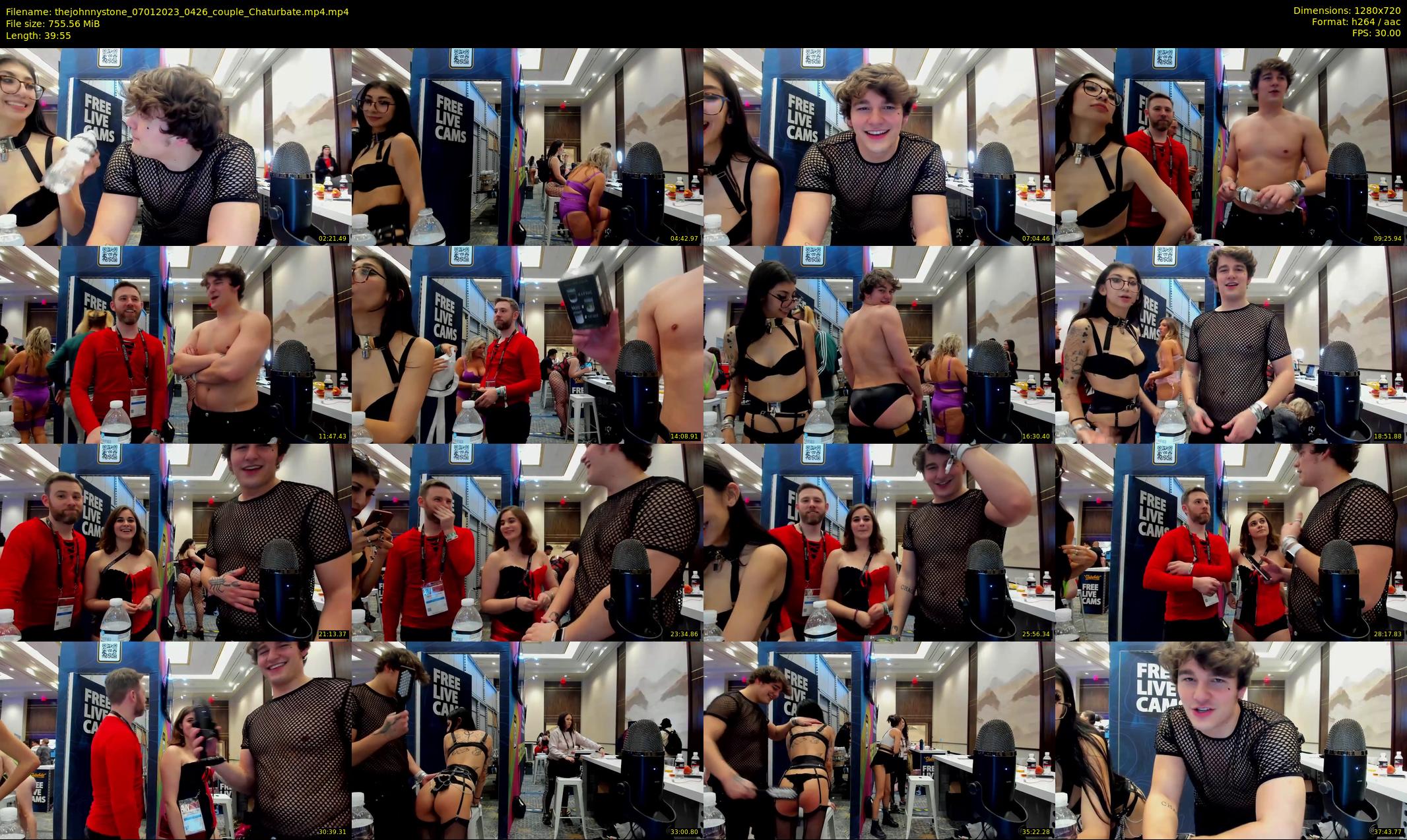 thejohnnystone — 40 minute Chaturbate male cam show recording, 720p, Jan 7, 2023