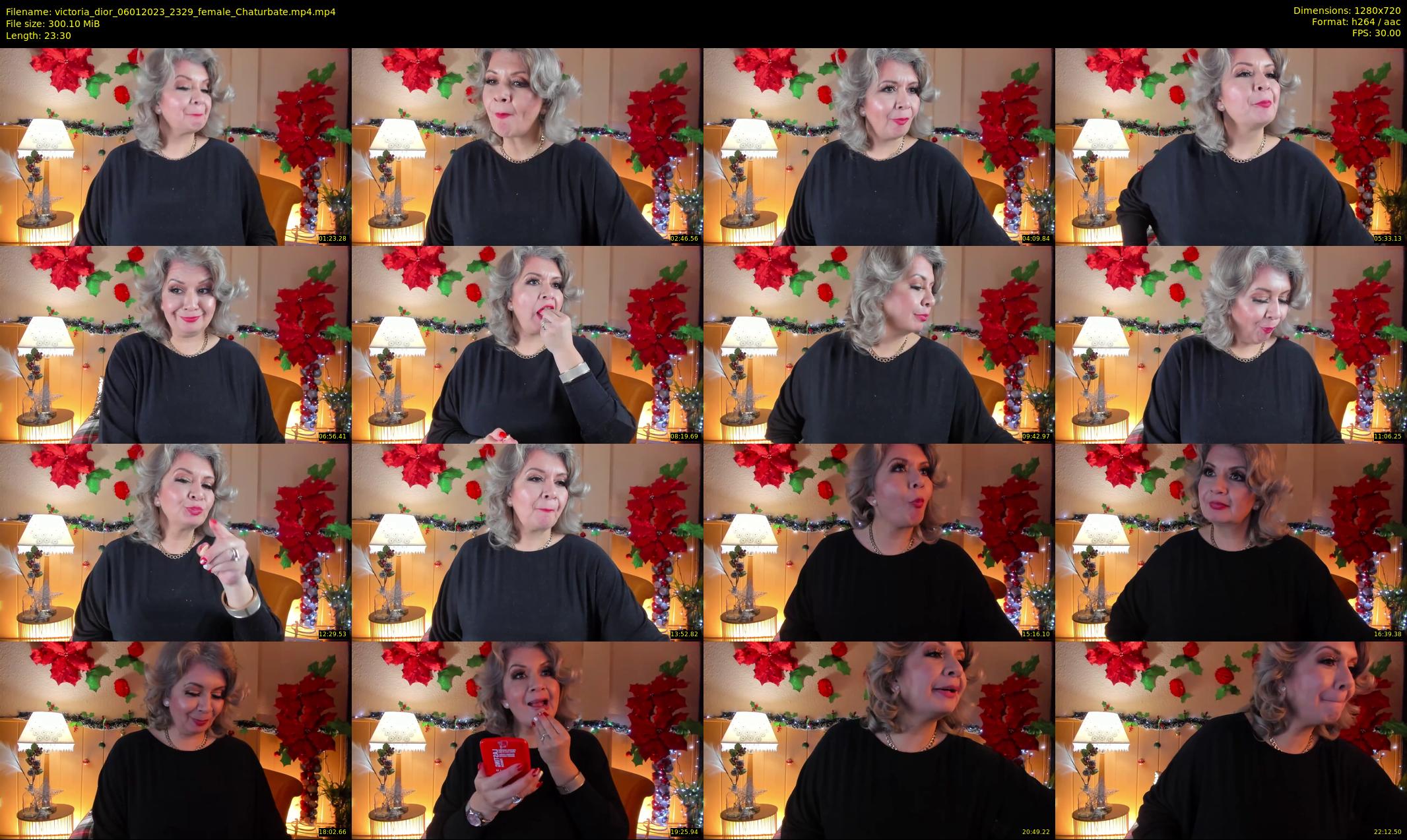 victoria_dior — 24 minute Chaturbate female cam show recording, 720p, Jan 6, 2023