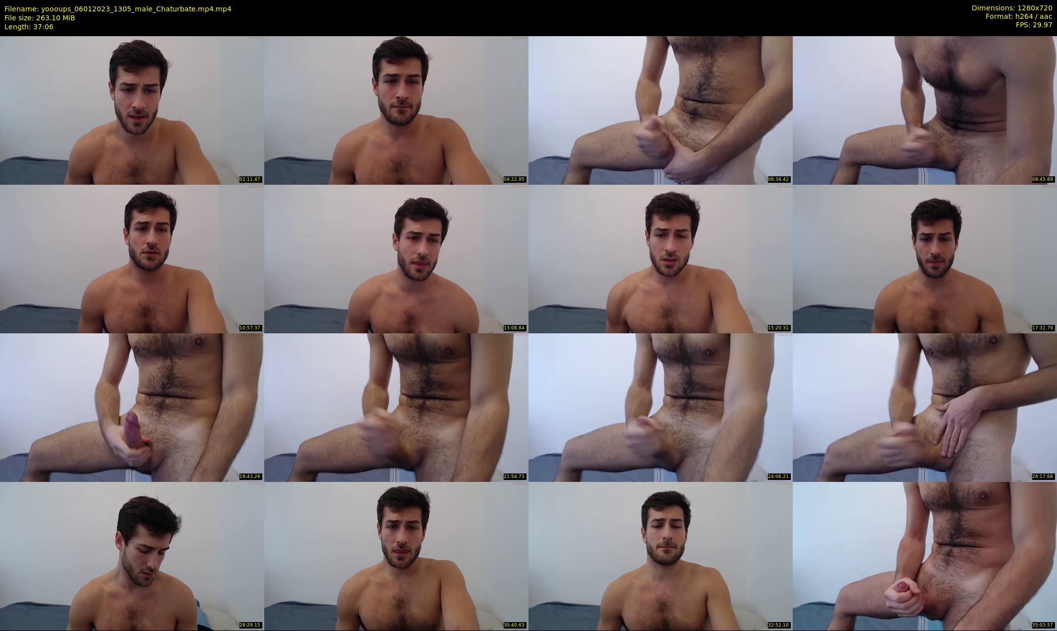 yoooups — 38 minute Chaturbate male cam show recording, 720p, Jan 6, 2023