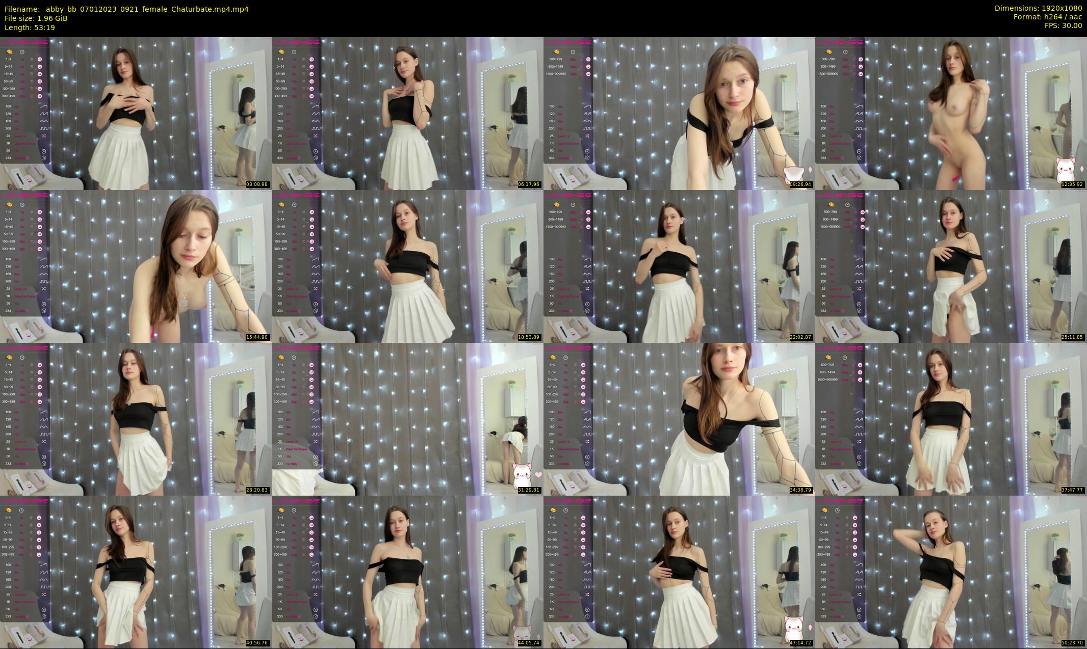 _abby_bb — 54 minute Chaturbate female cam show recording, 1080p, Jan 7, 2023
