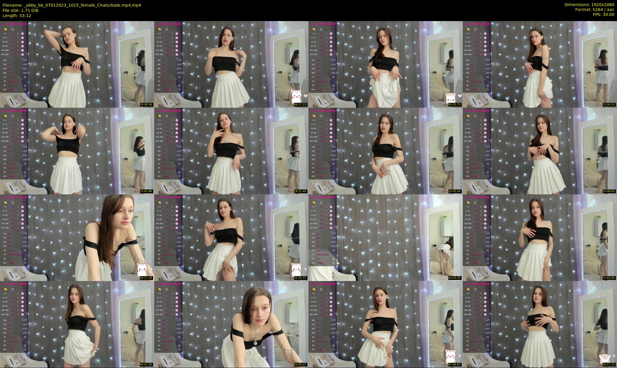 _abby_bb — 54 minute Chaturbate female cam show recording, 1080p, Jan 7, 2023