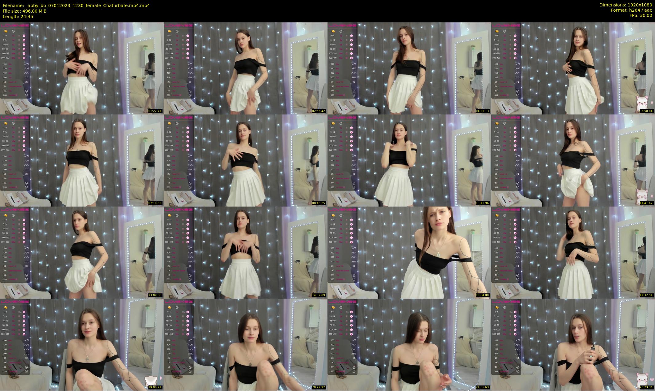 _abby_bb — 25 minute Chaturbate female cam show recording, 1080p, Jan 7, 2023