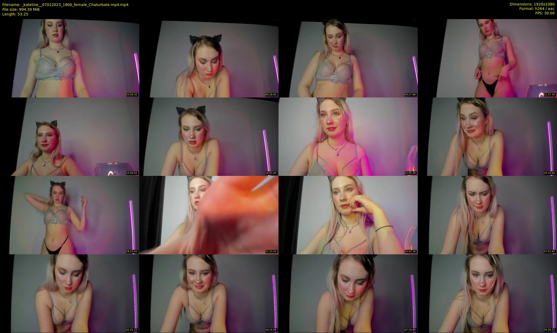 _kateline_ — 54 minute Chaturbate female cam show recording, 1080p, Jan 7, 2023