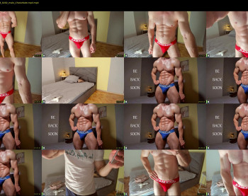 adam_muscle_ — 71 minute Chaturbate male cam show recording, 1080p, Jan 8, 2023