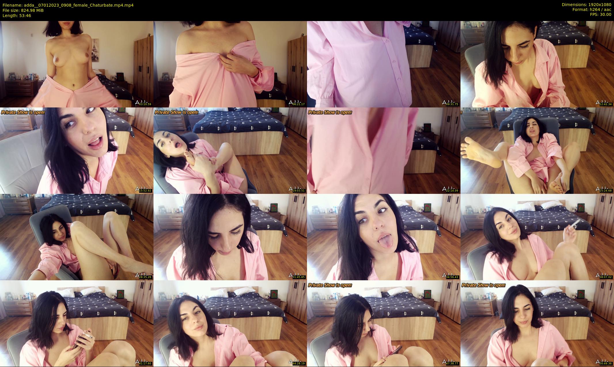 adda_ — 54 minute Chaturbate female cam show recording, 1080p, Jan 7, 2023