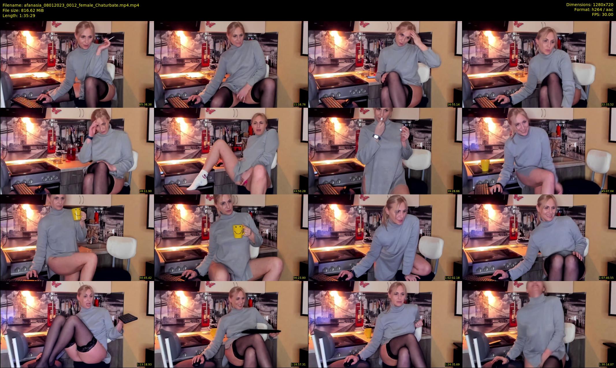 afanasia — 96 minute Chaturbate female cam show recording, 720p, Jan 8, 2023