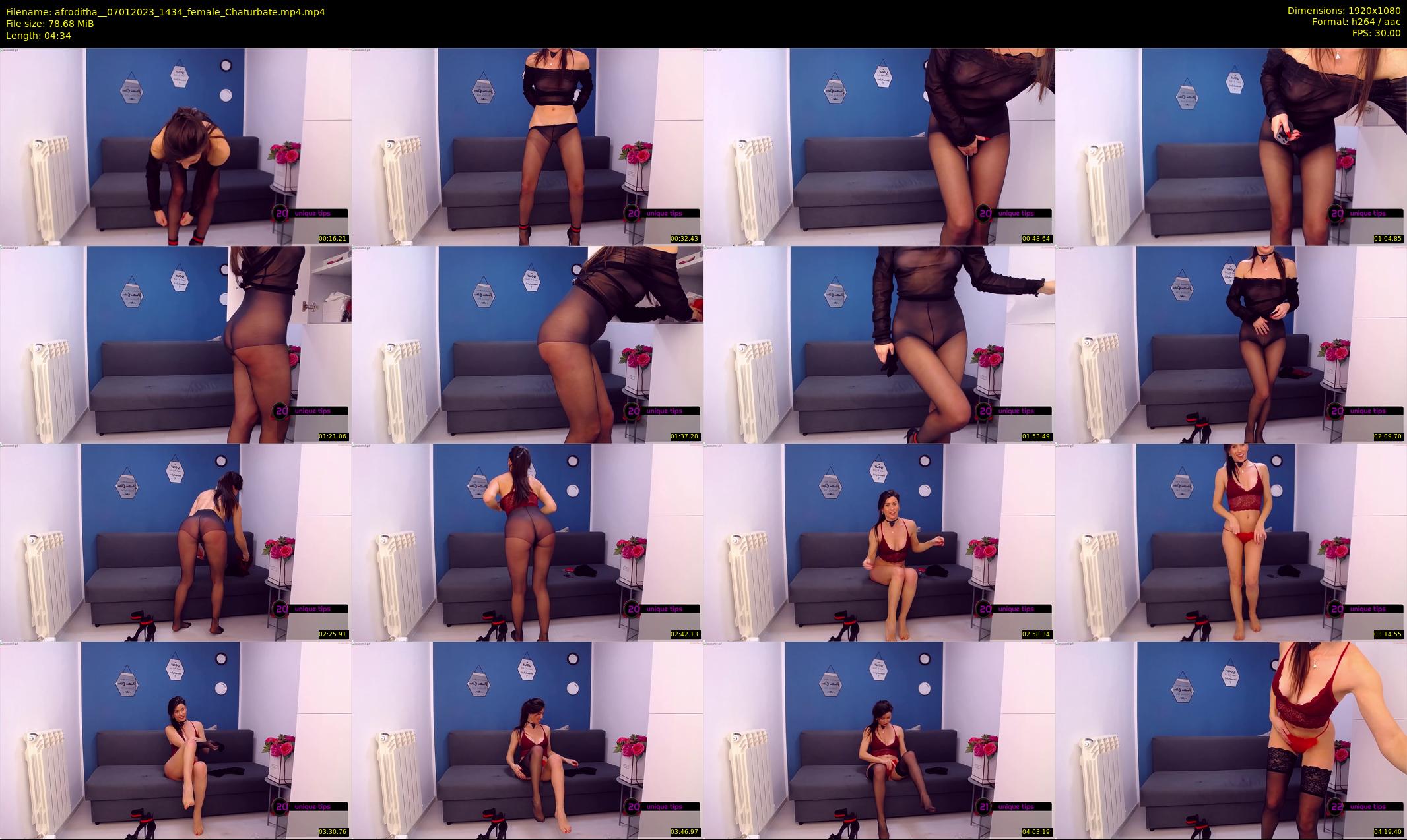 afroditha_ — 5 minute Chaturbate female cam show recording, 1080p, Jan 7, 2023