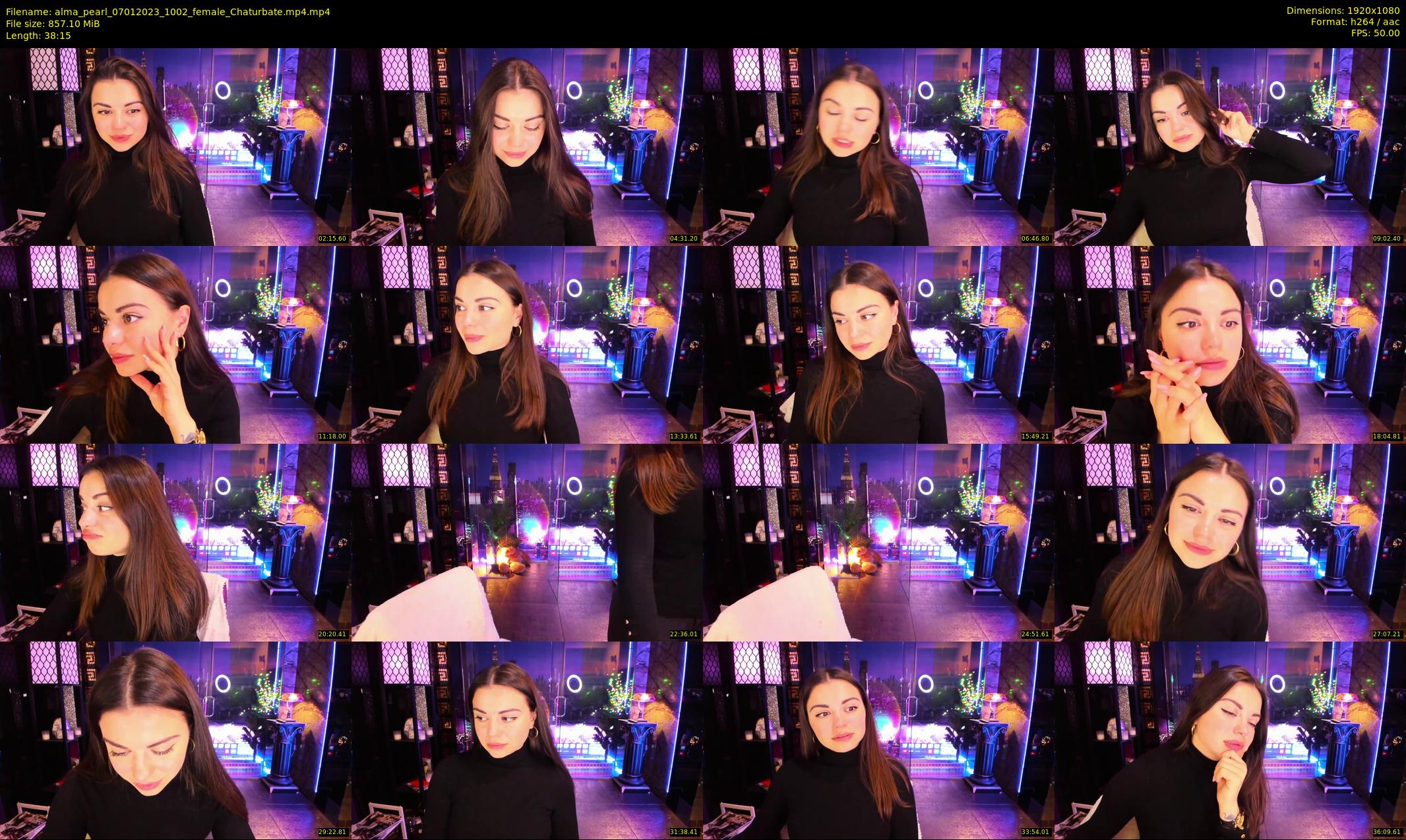 alma_pearl — 39 minute Chaturbate female cam show recording, 1080p, Jan 7, 2023