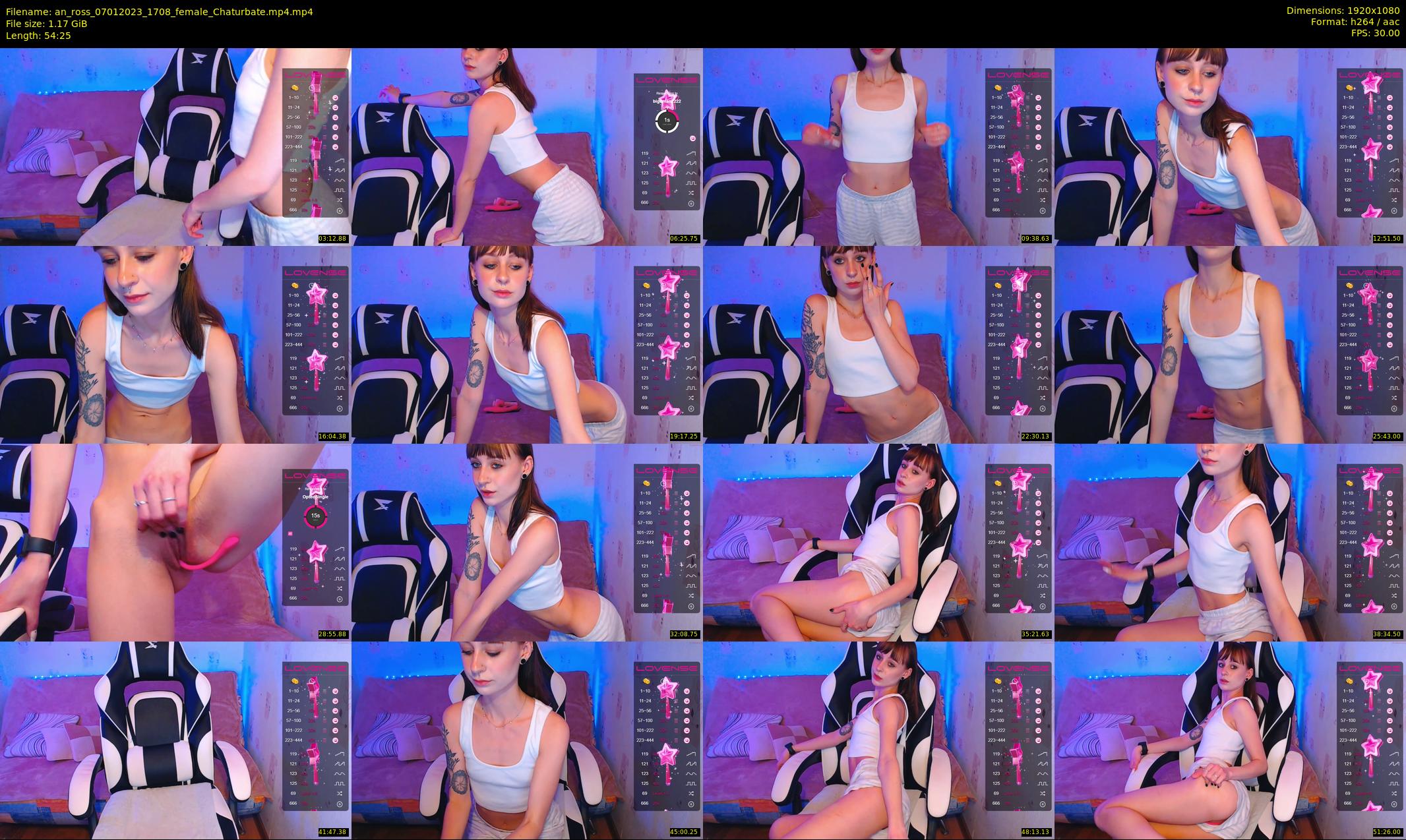 an_ross — 55 minute Chaturbate female cam show recording, 1080p, Jan 7, 2023