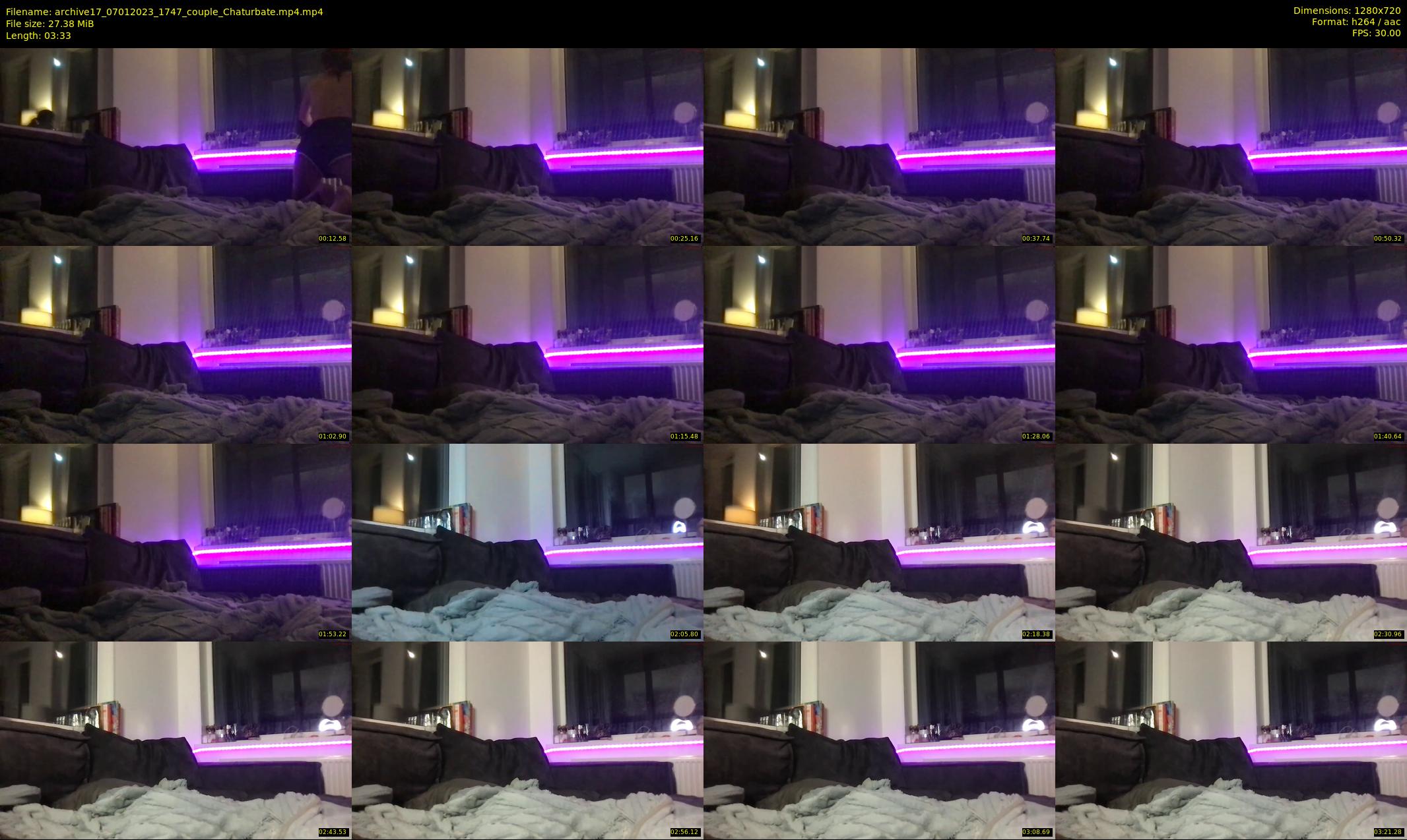 archive17 — 4 minute Chaturbate couple cam show recording, 720p, Jan 7, 2023