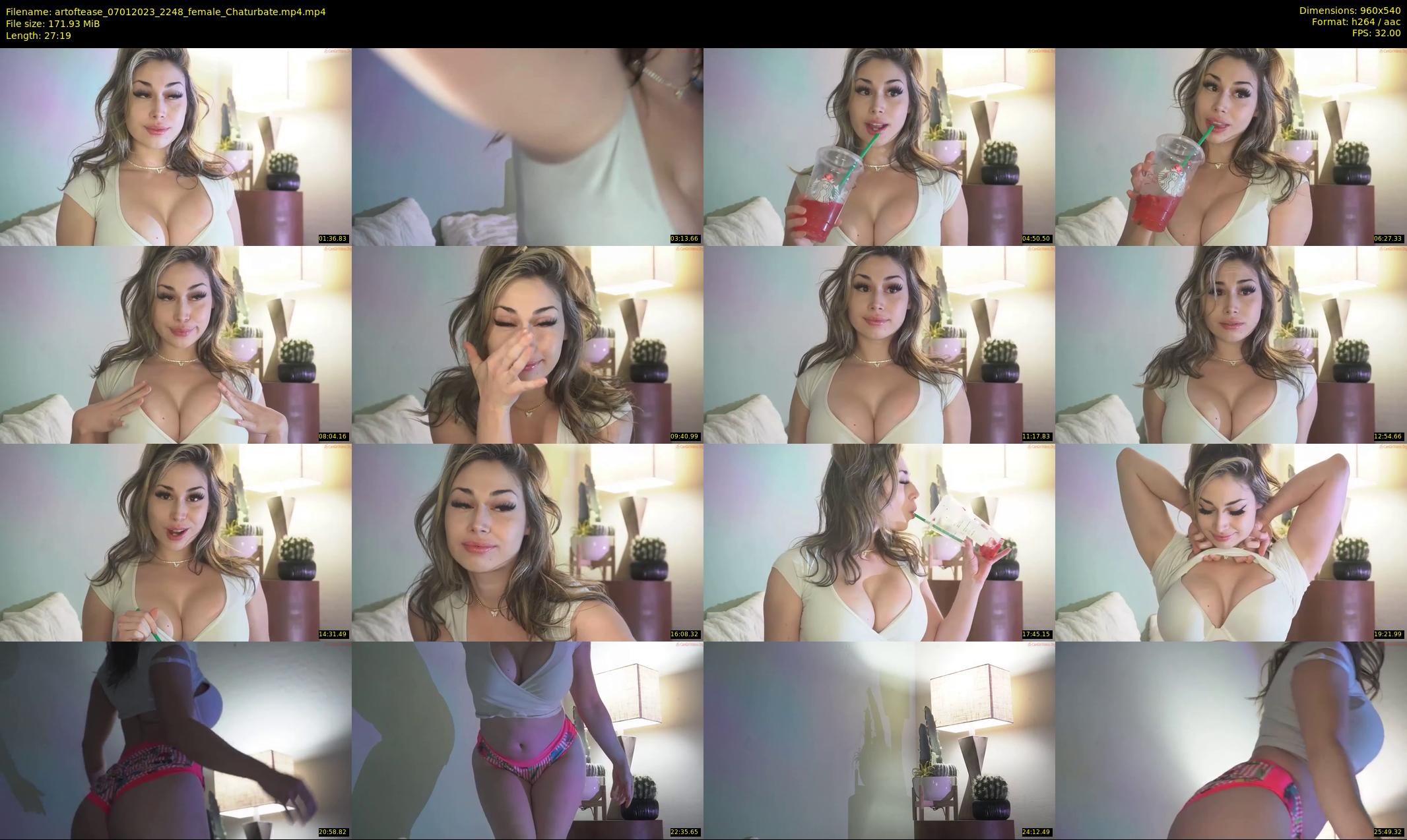 artoftease — 28 minute Chaturbate female cam show recording, 480p, Jan 7, 2023