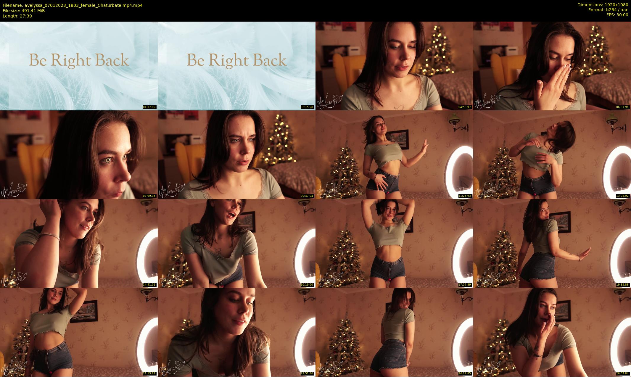avelyssa — 28 minute Chaturbate female cam show recording, 1080p, Jan 7, 2023