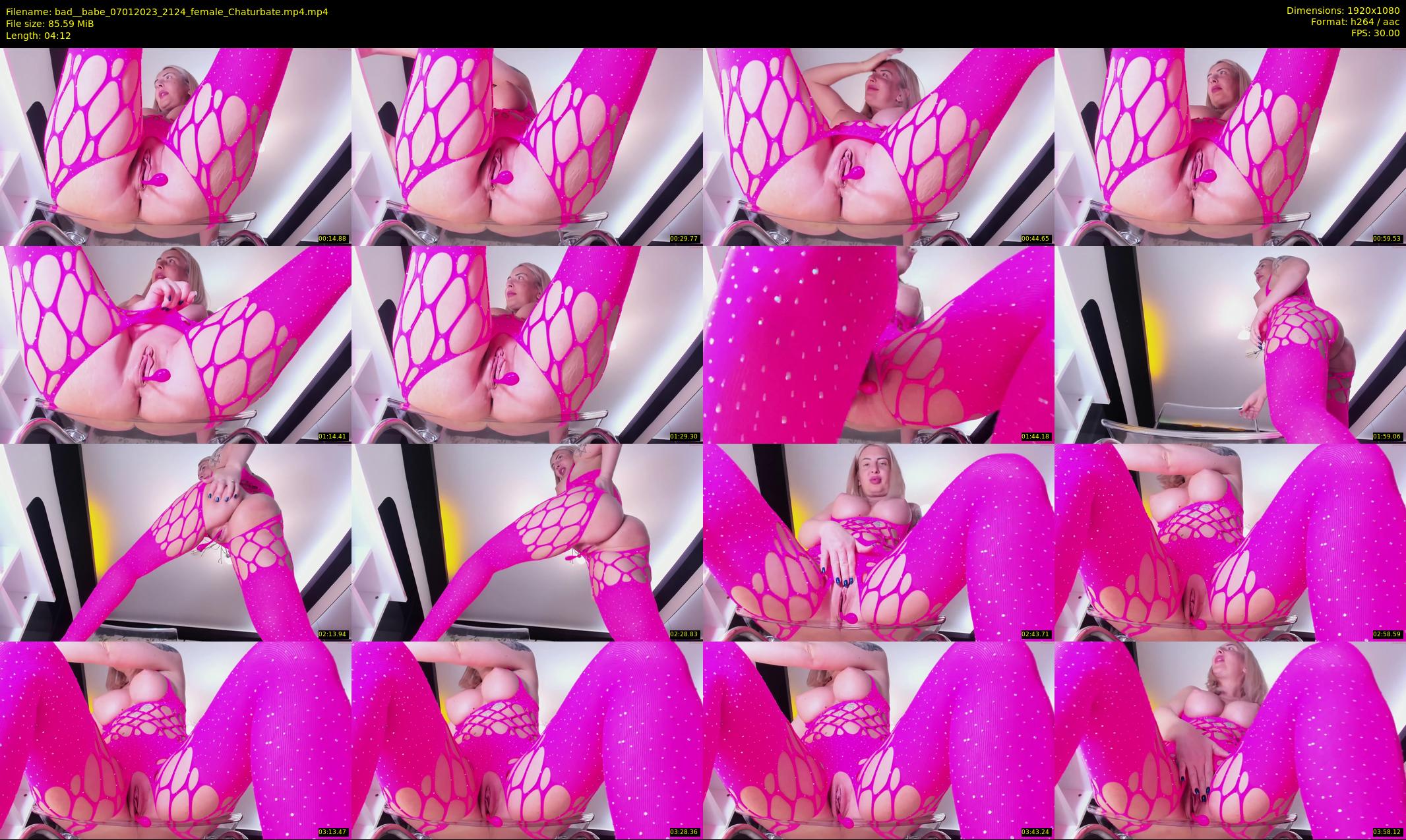 bad__babe — 5 minute Chaturbate female cam show recording, 1080p, Jan 7, 2023