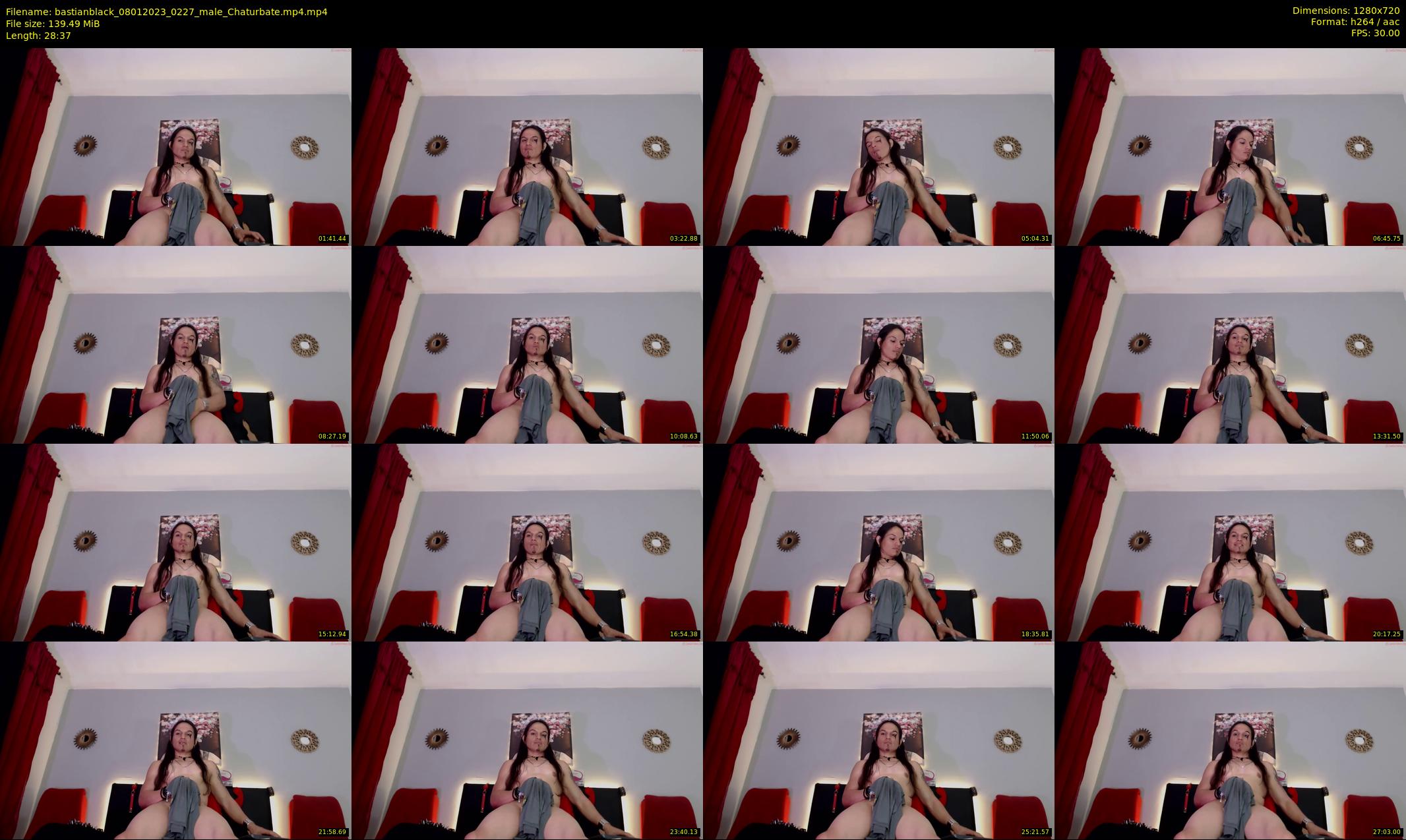 bastianblack — 29 minute Chaturbate male cam show recording, 720p, Jan 8, 2023