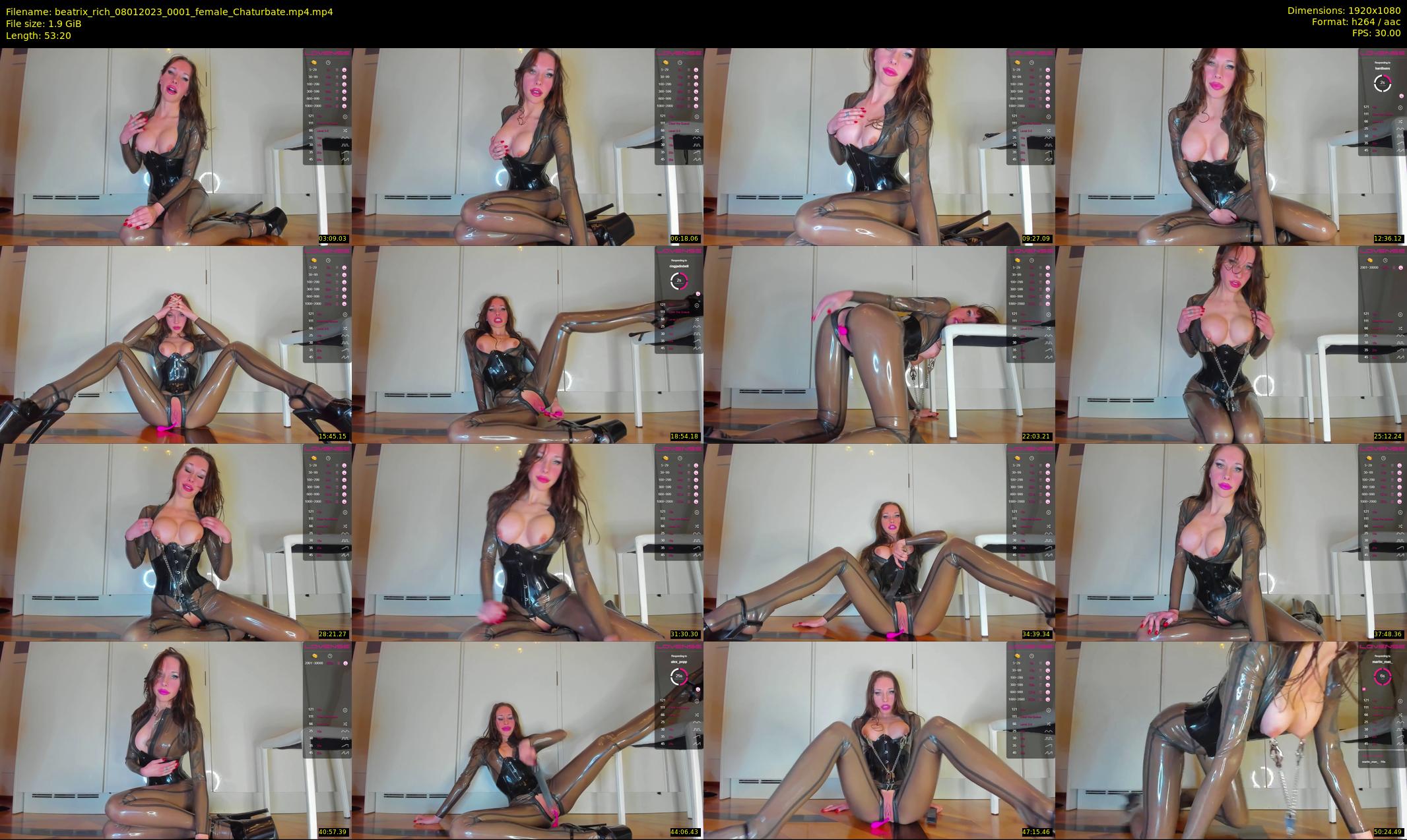 beatrix_rich — 54 minute Chaturbate female cam show recording, 1080p, Jan 8, 2023