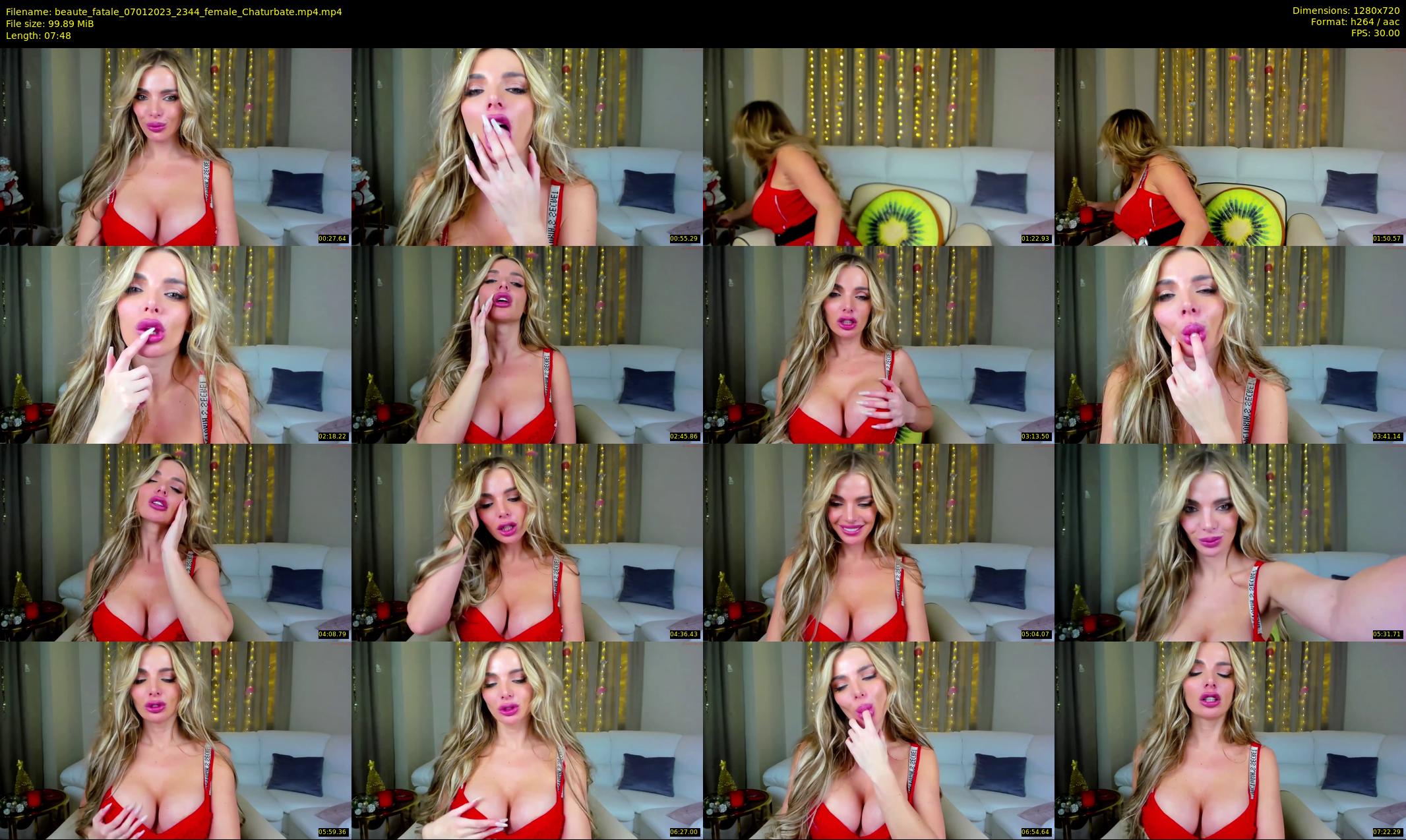 beaute_fatale — 8 minute Chaturbate female cam show recording, 720p, Jan 7, 2023