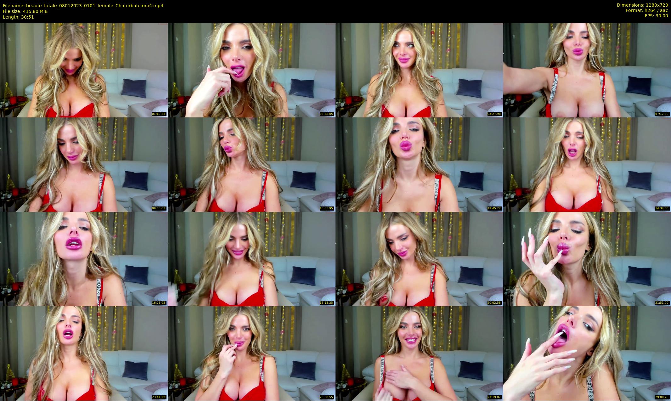 beaute_fatale — 31 minute Chaturbate female cam show recording, 720p, Jan 8, 2023