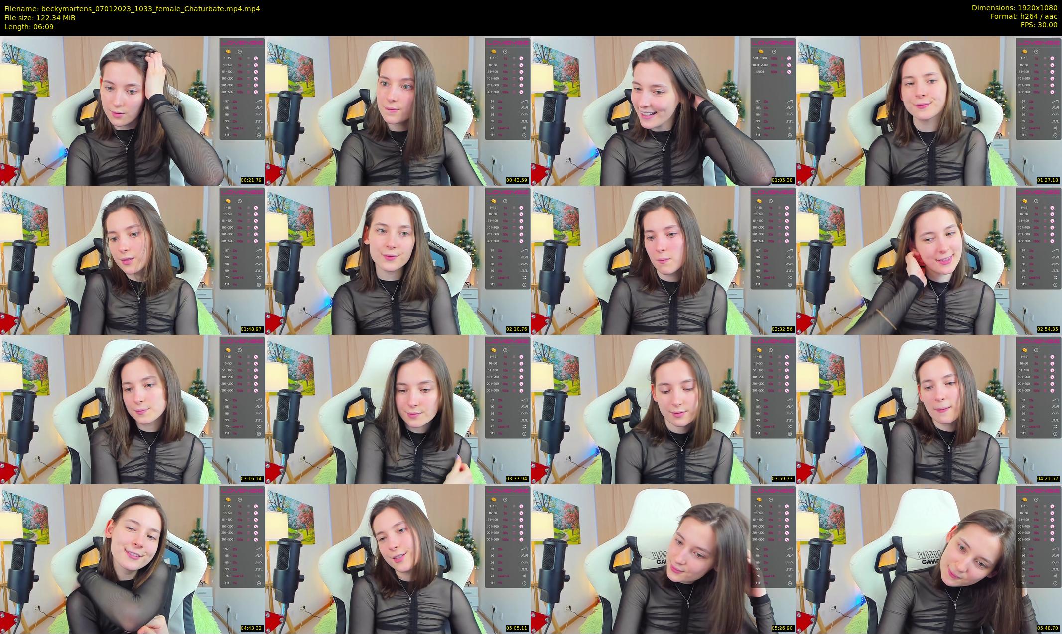 beckymartens — 7 minute Chaturbate female cam show recording, 1080p, Jan 7, 2023