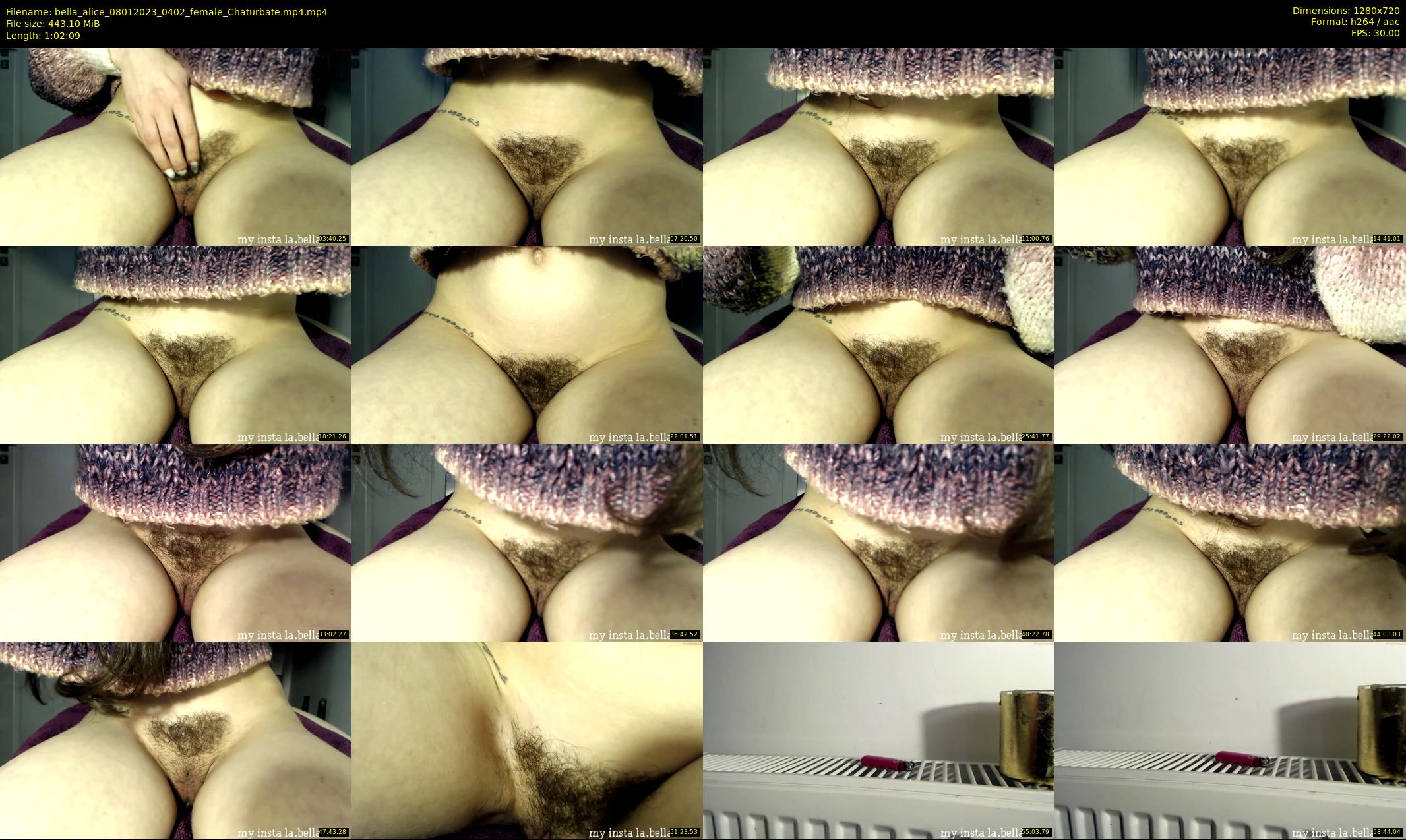 bella_alice — 63 minute Chaturbate female cam show recording, 720p, Jan 8, 2023