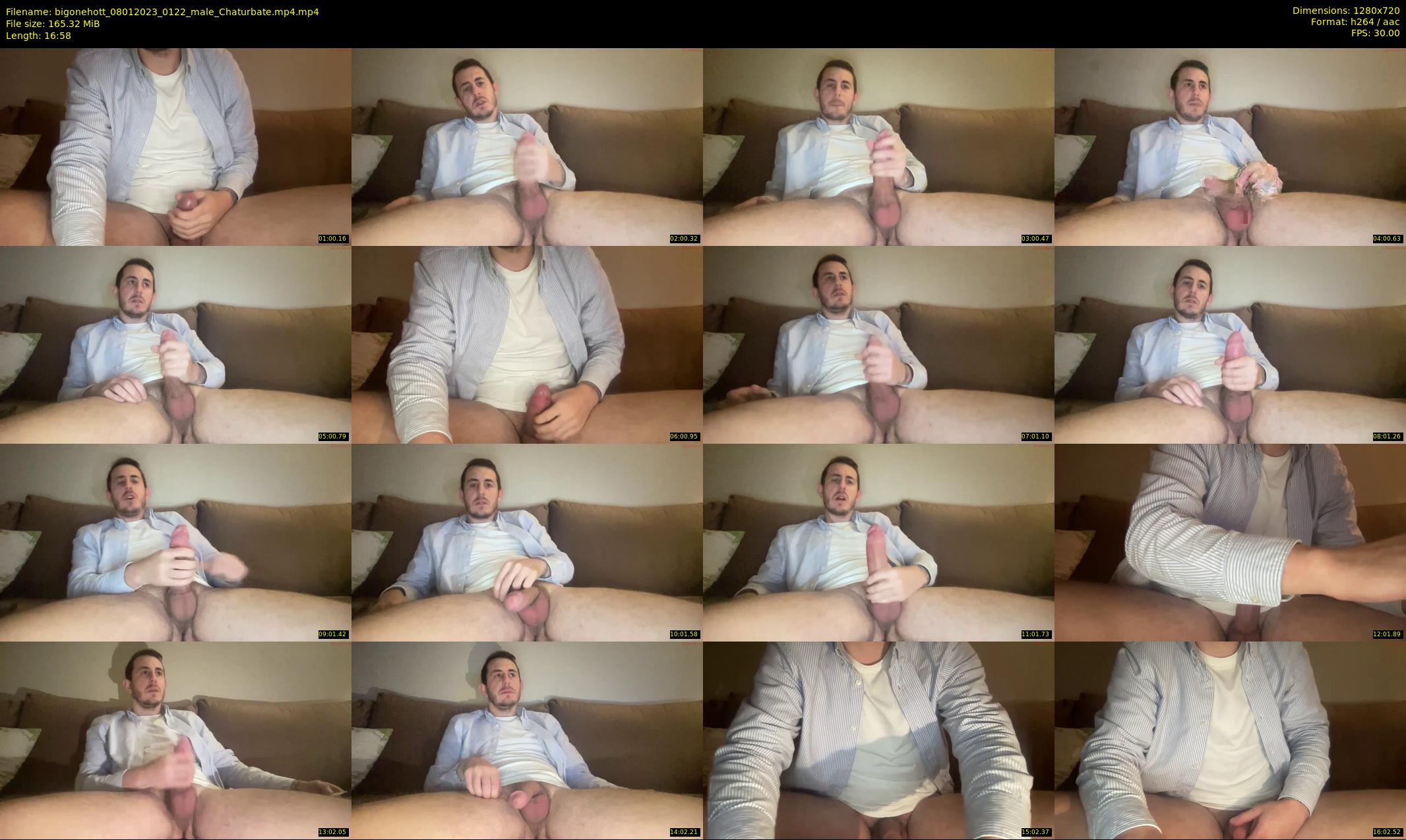 bigonehott — 17 minute Chaturbate male cam show recording, 720p, Jan 8, 2023