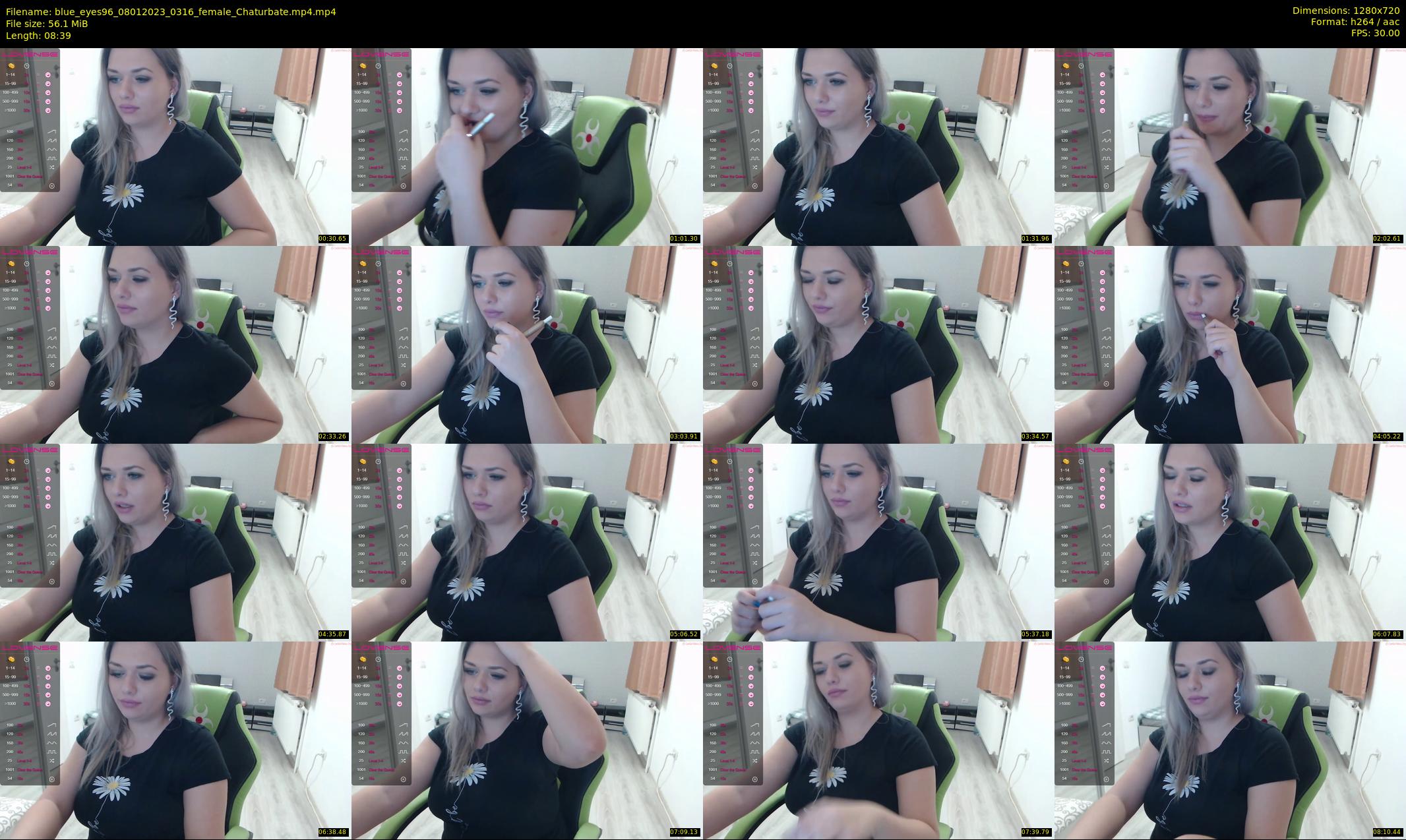 blue_eyes96 — 9 minute Chaturbate female cam show recording, 720p, Jan 8, 2023