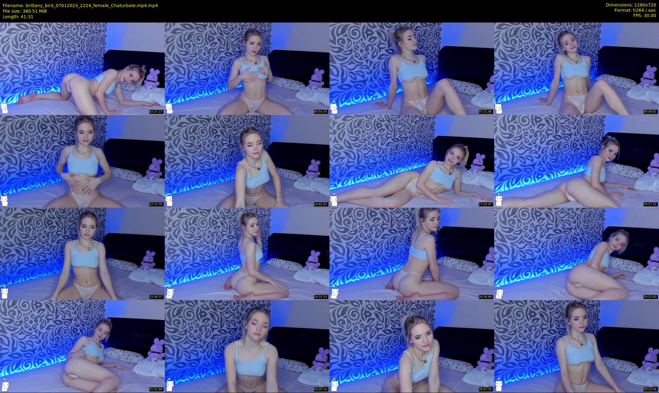 brittany_bird — 42 minute Chaturbate female cam show recording, 720p, Jan 7, 2023
