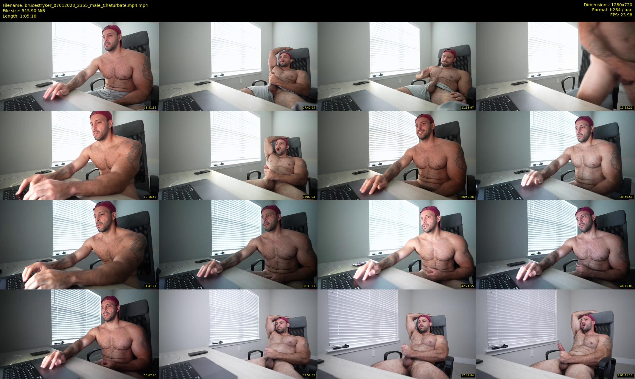 brucestryker — 66 minute Chaturbate male cam show recording, 720p, Jan 7, 2023