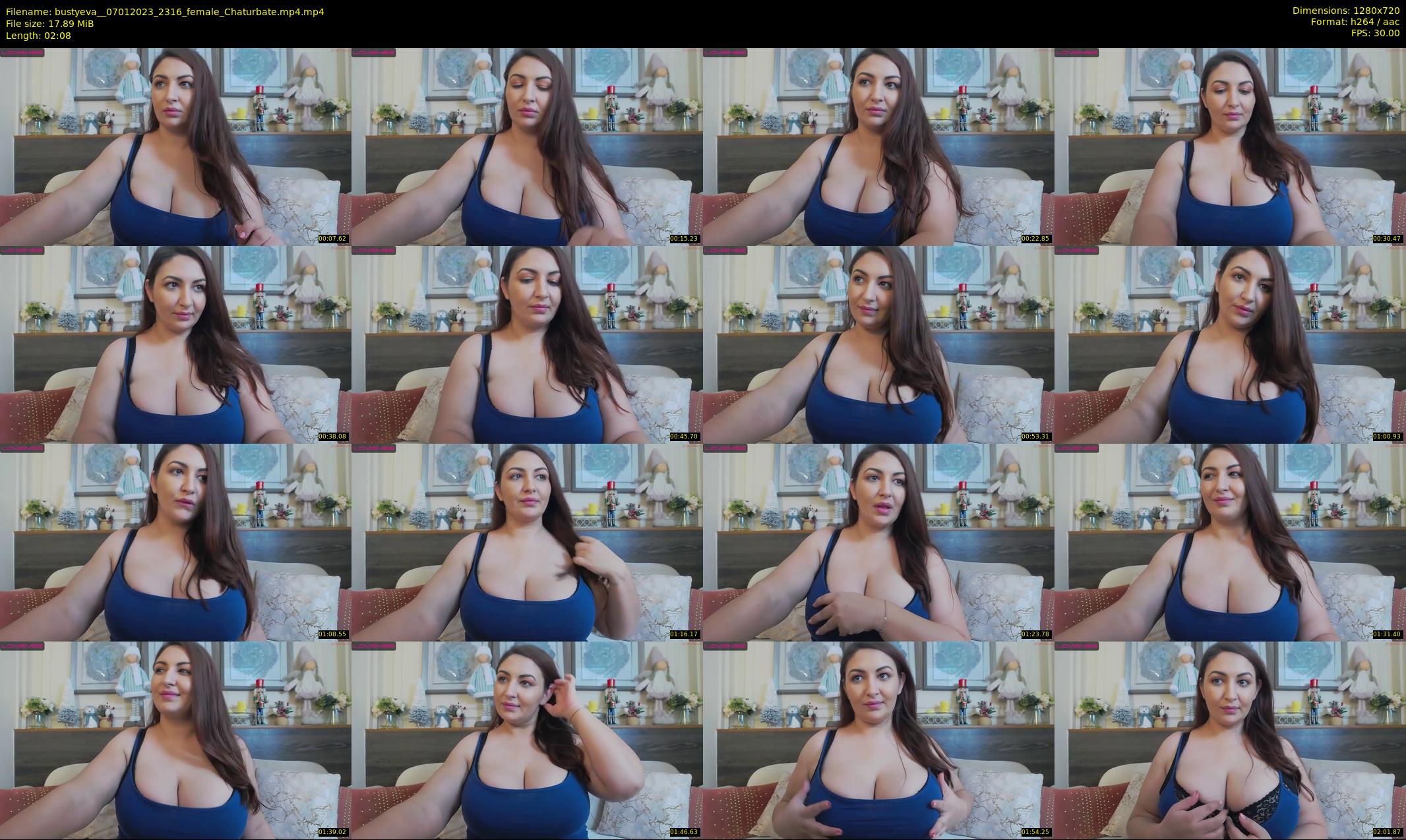 bustyeva_ — 3 minute Chaturbate female cam show recording, 720p, Jan 7, 2023