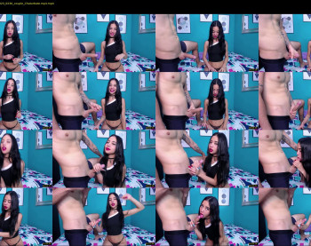 calypso_and_ge1 — 3 minute Chaturbate couple cam show recording, 1080p, Jan 8, 2023