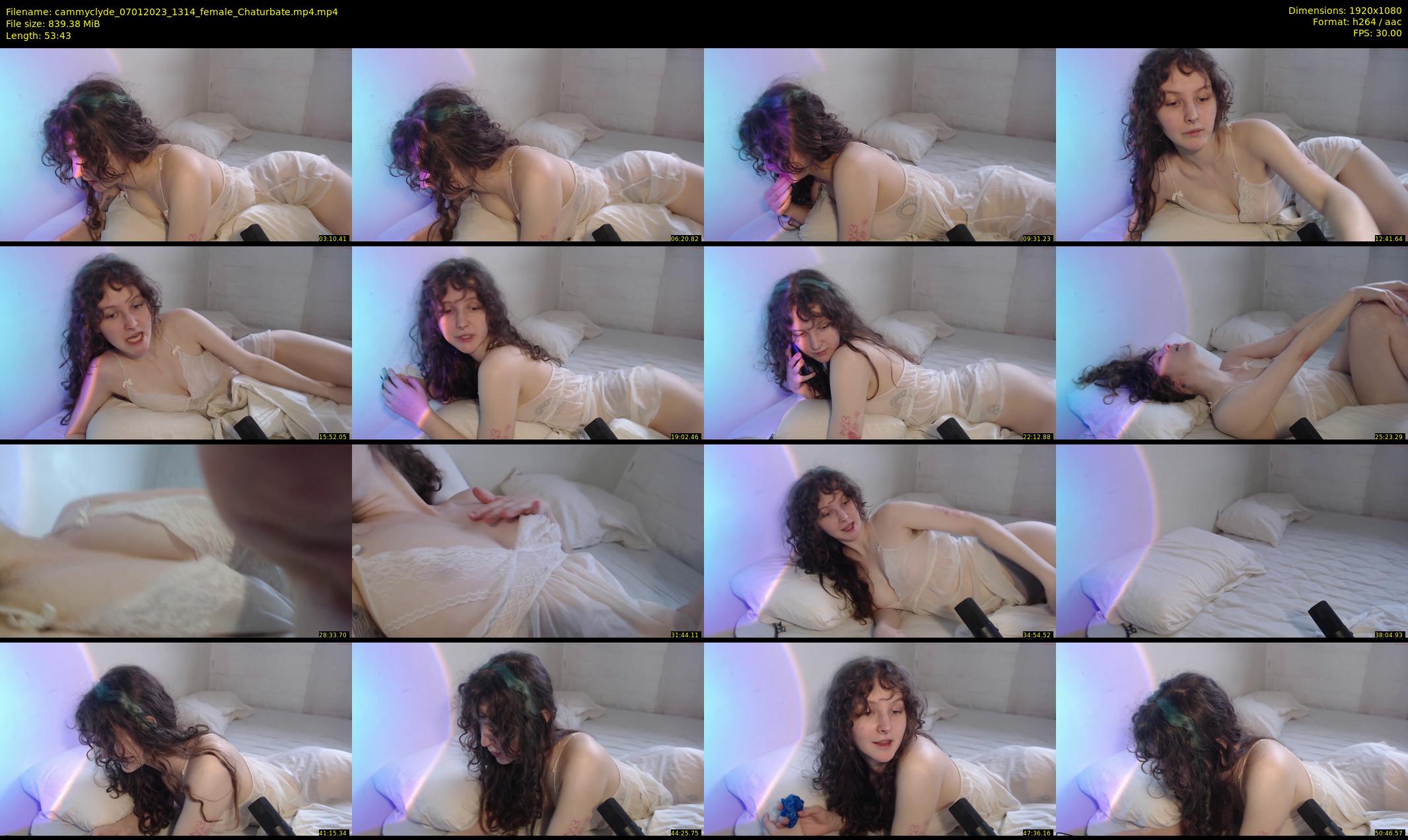 cammyclyde — 54 minute Chaturbate female cam show recording, 1080p, Jan 7, 2023