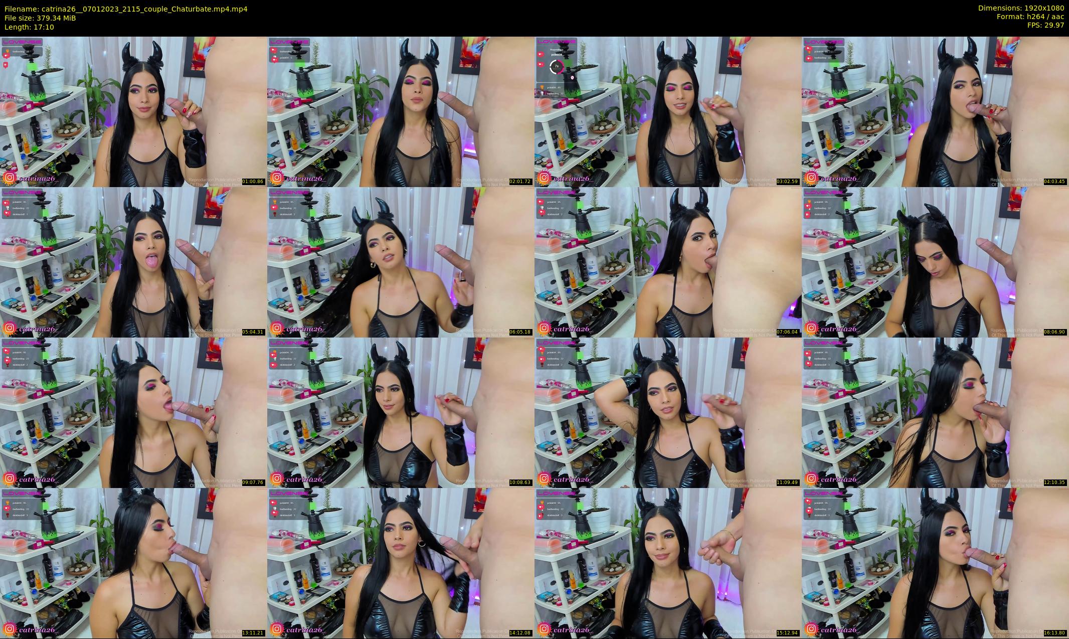 catrina26_ — 18 minute Chaturbate couple cam show recording, 1080p, Jan 7, 2023