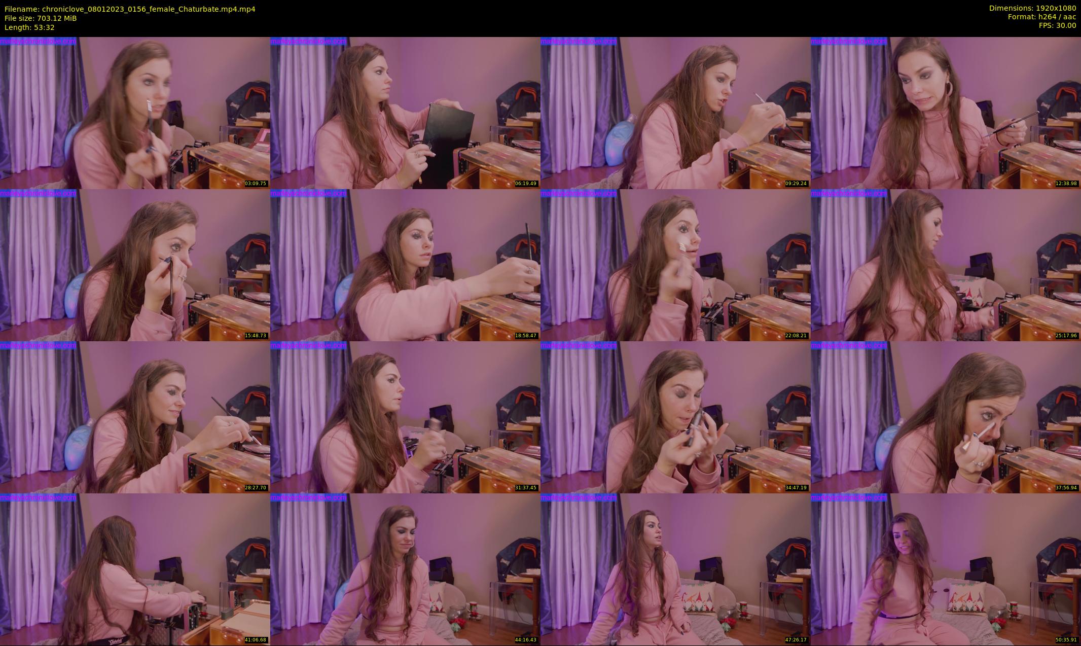 chroniclove — 54 minute Chaturbate female cam show recording, 1080p, Jan 8, 2023
