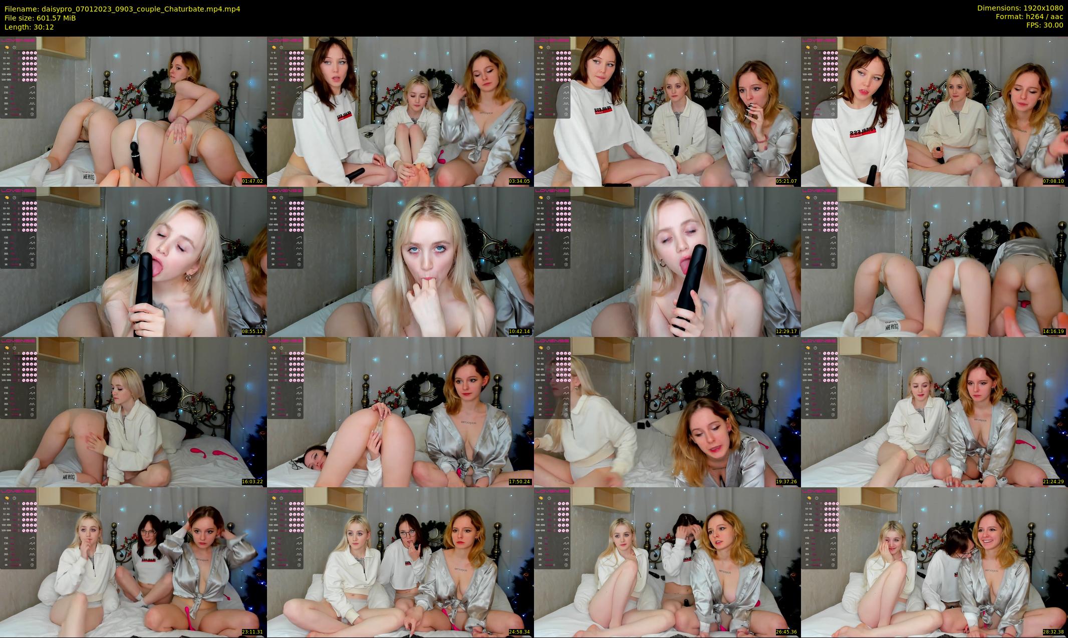 daisypro — 31 minute Chaturbate couple cam show recording, 1080p, Jan 7, 2023