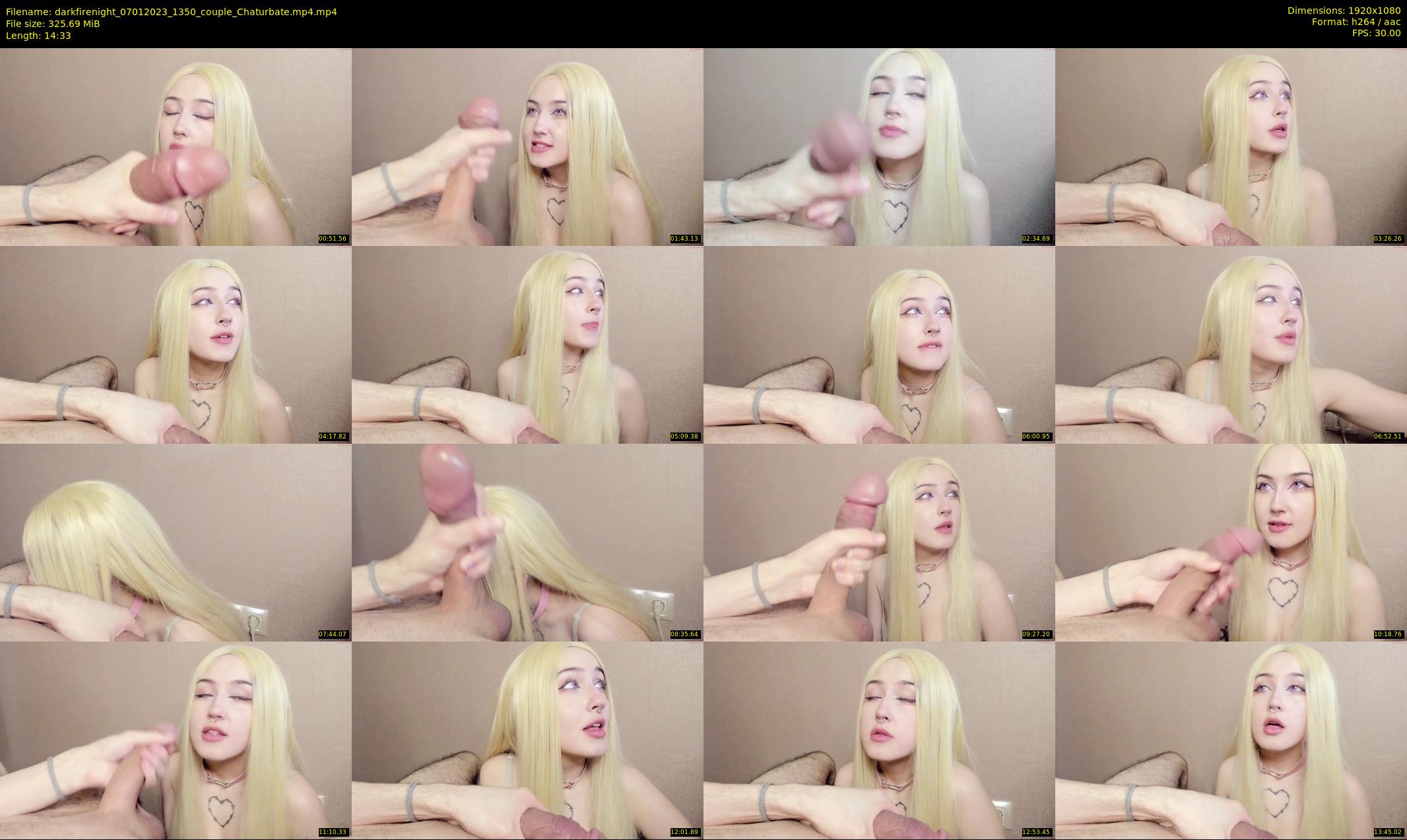 darkfirenight — 15 minute Chaturbate couple cam show recording, 1080p, Jan 7, 2023