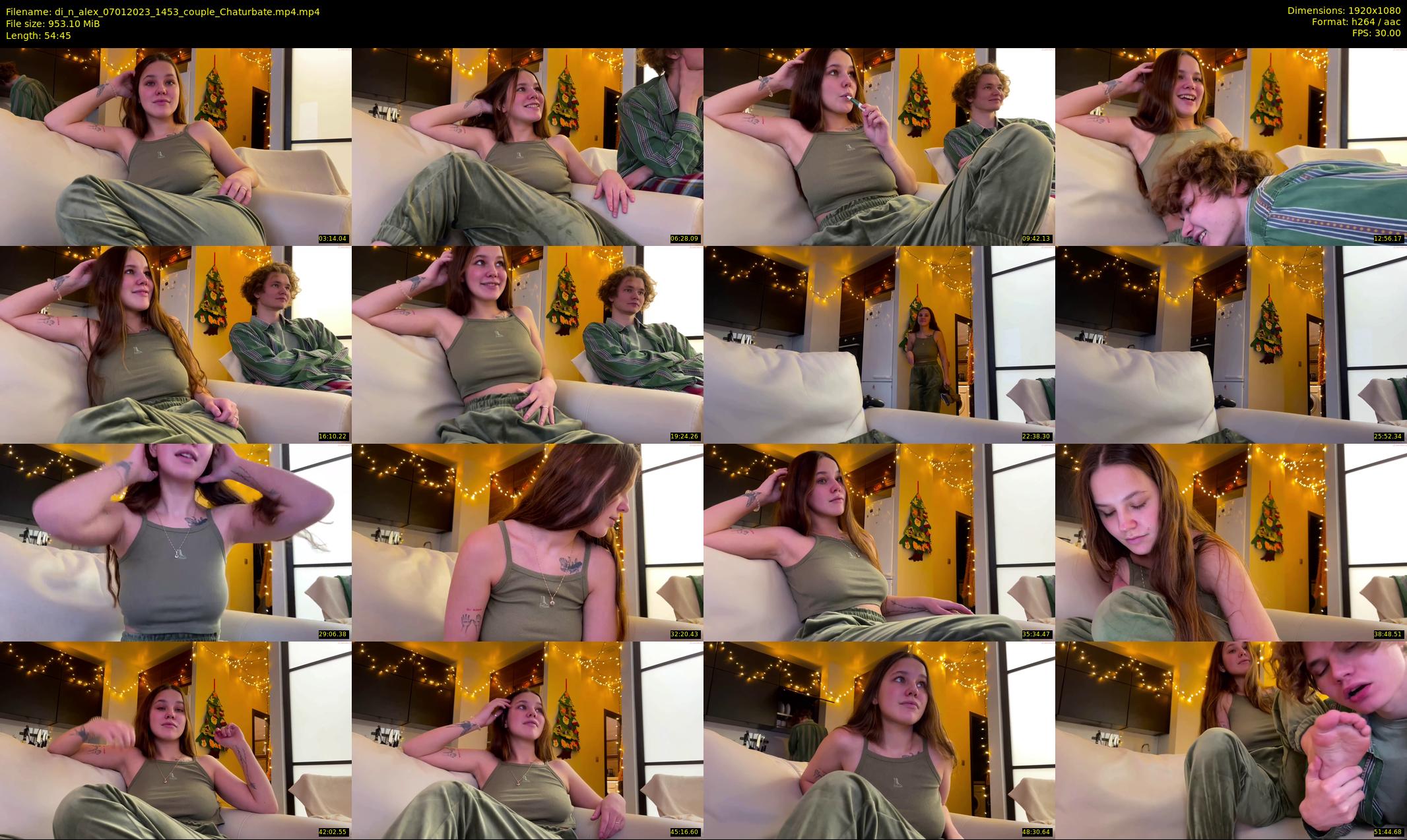 di_n_alex — 55 minute Chaturbate couple cam show recording, 1080p, Jan 7, 2023